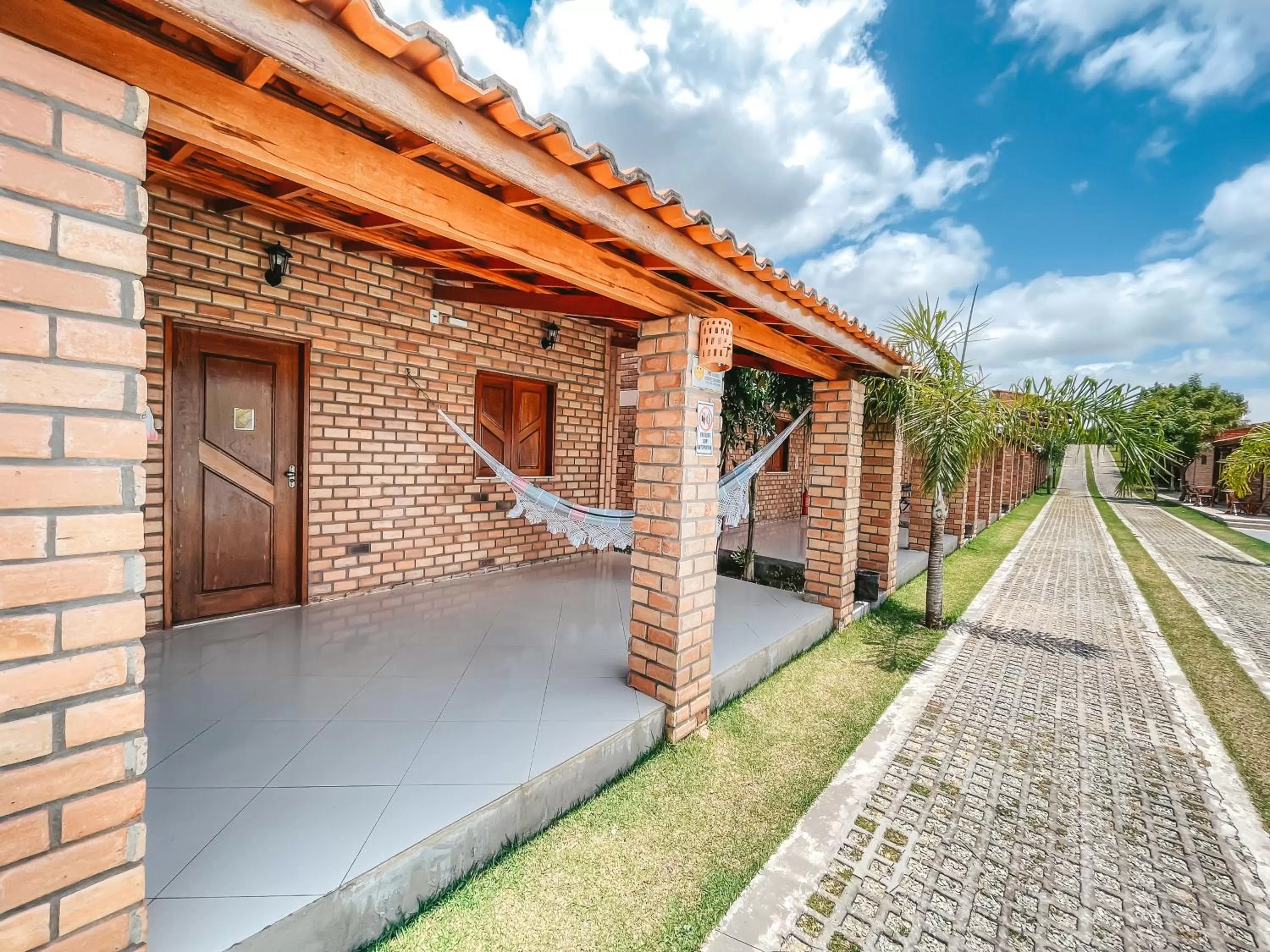 Patio in Pousada Vasto Horizonte