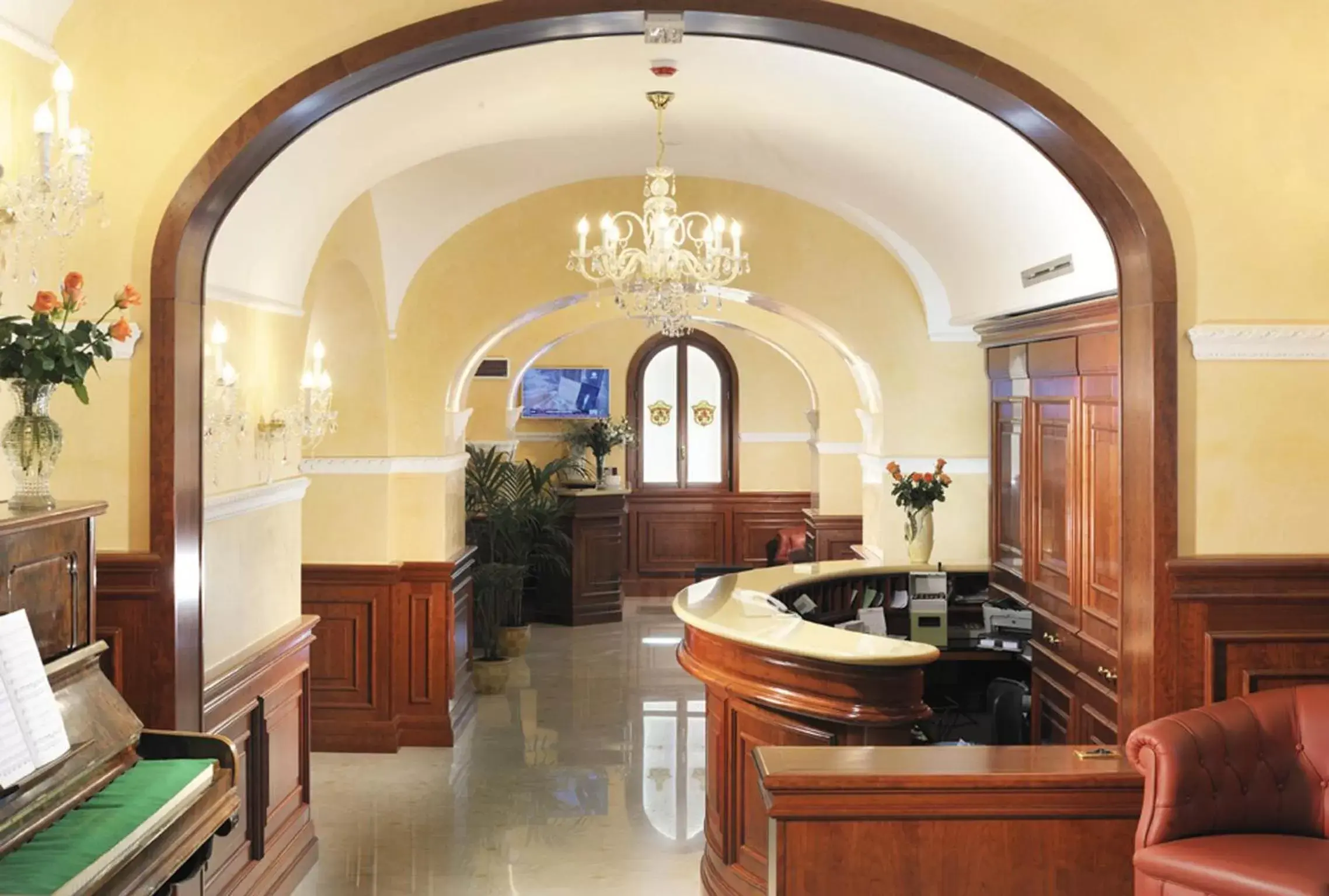 Lobby or reception in Hotel Principessa Isabella
