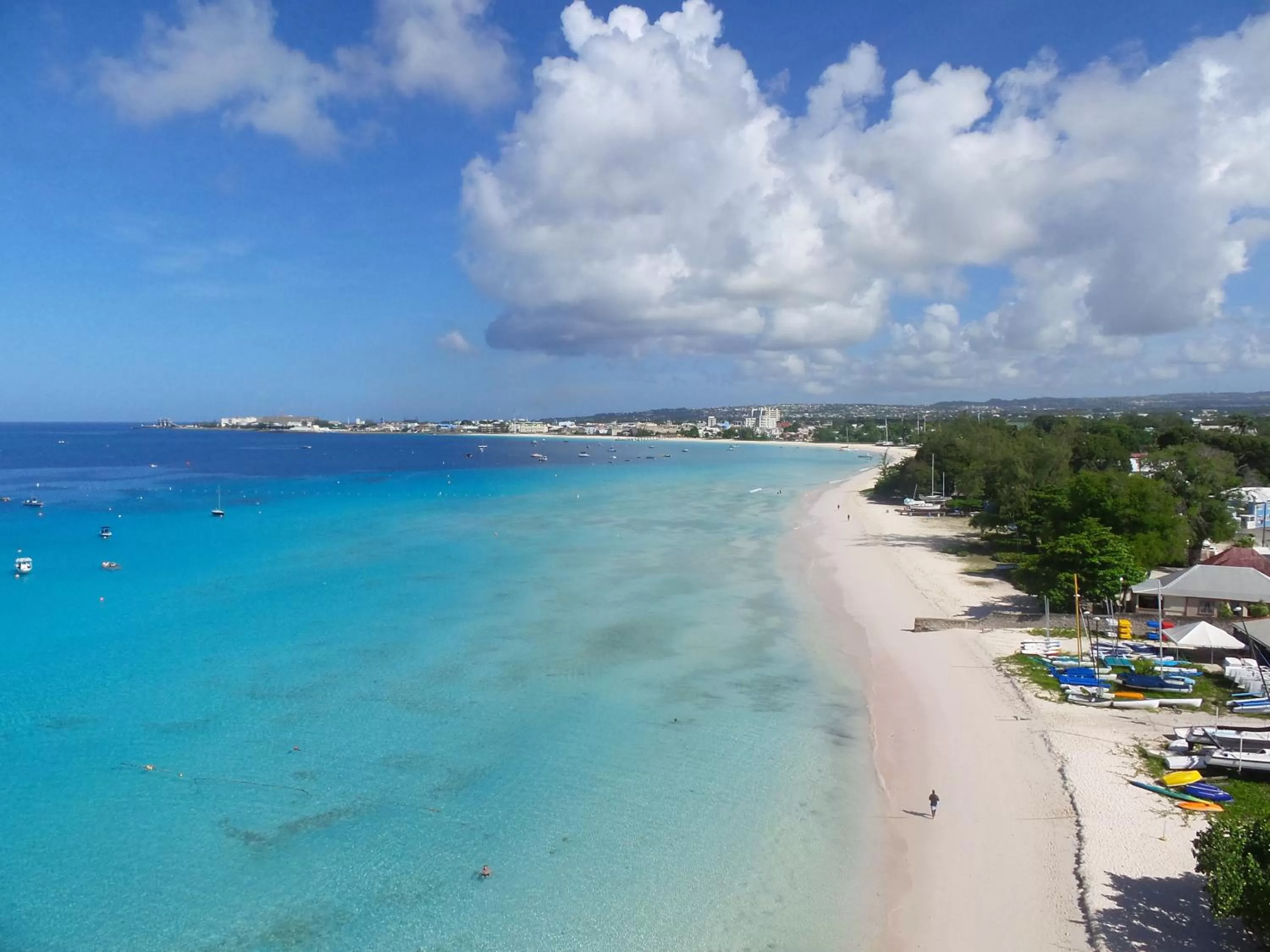 Beach in Radisson Aquatica Resort Barbados