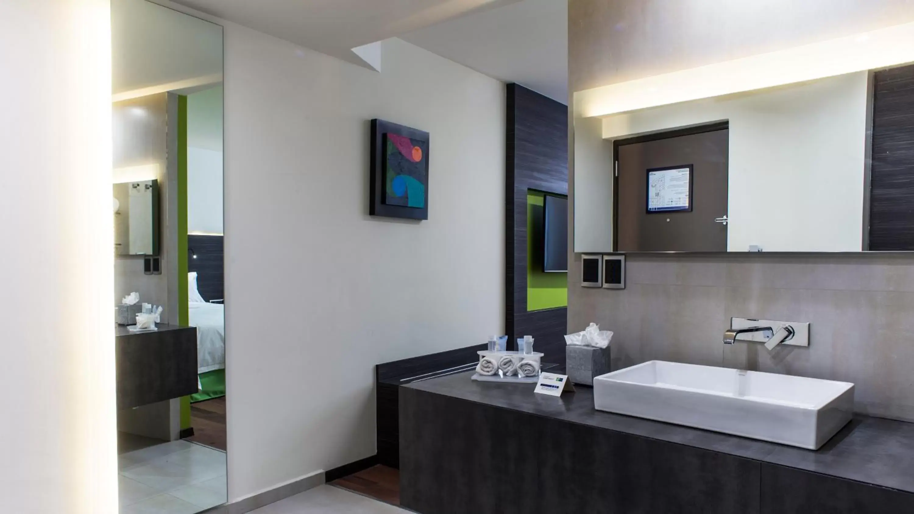 Guests, Bathroom in Holiday Inn Express Mexico Aeropuerto, an IHG Hotel