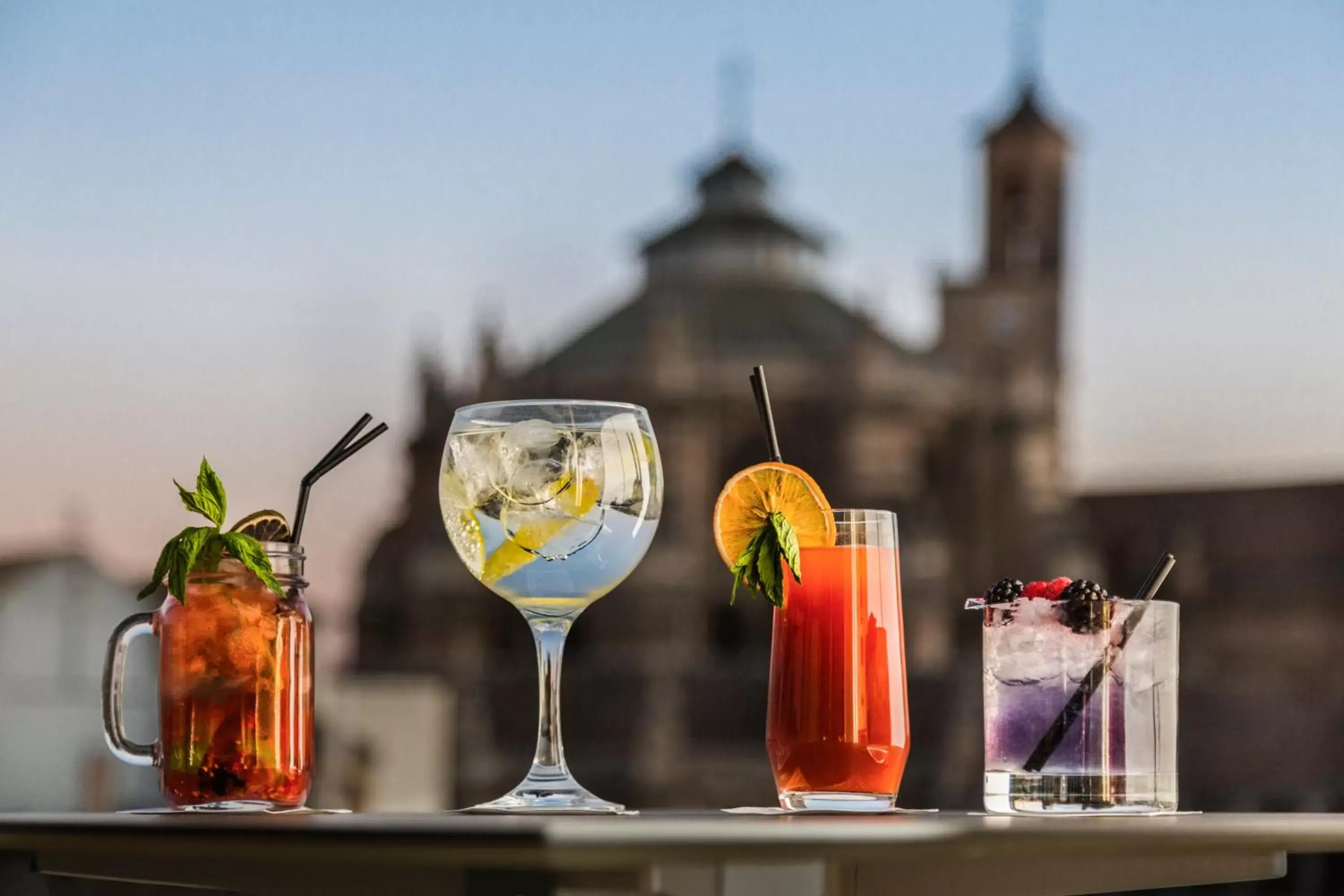 Balcony/Terrace in Eurostars Gran Via