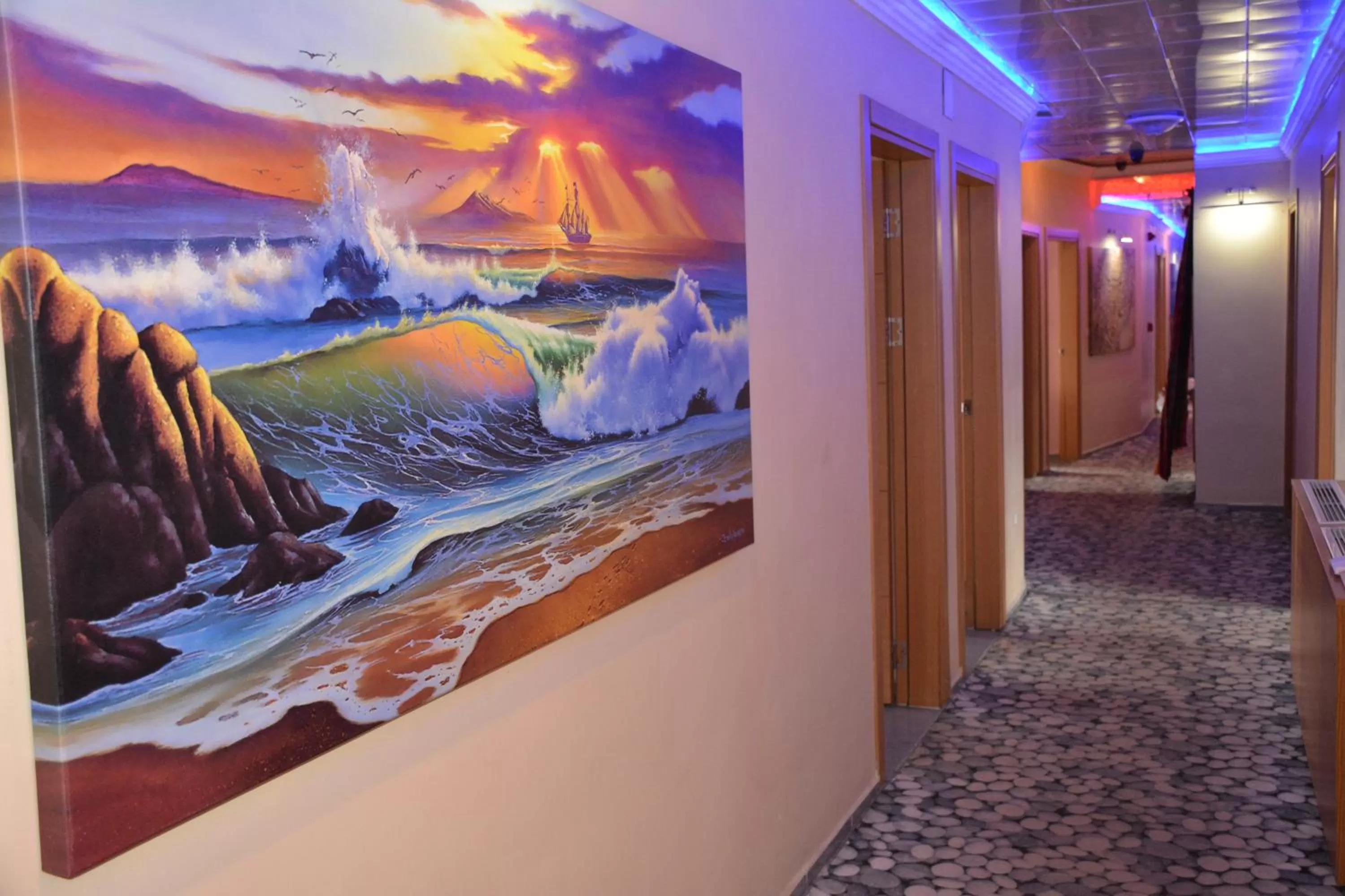 Decorative detail in Hopa Heyamo Hotel