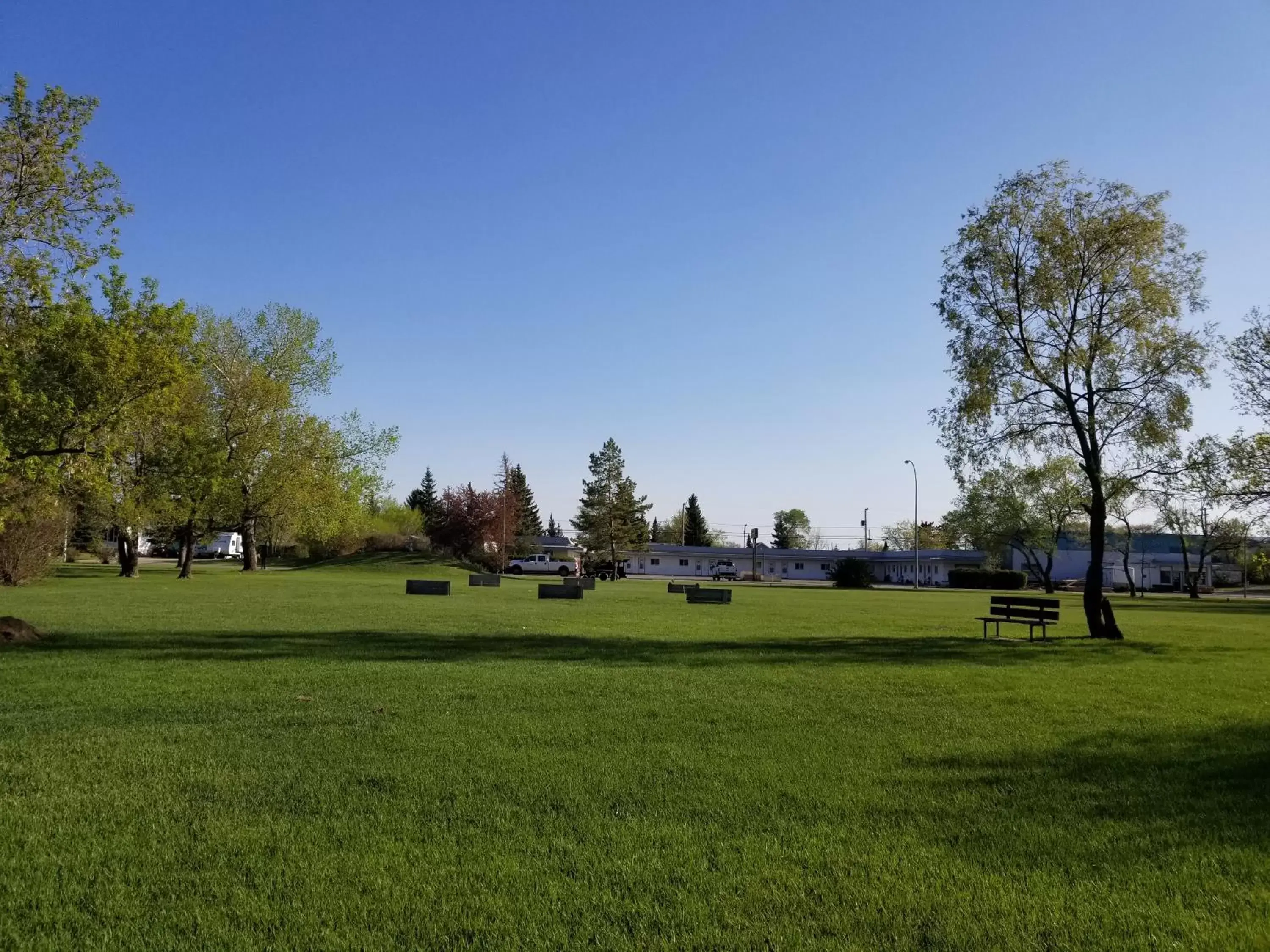 Garden in Melsask Motel