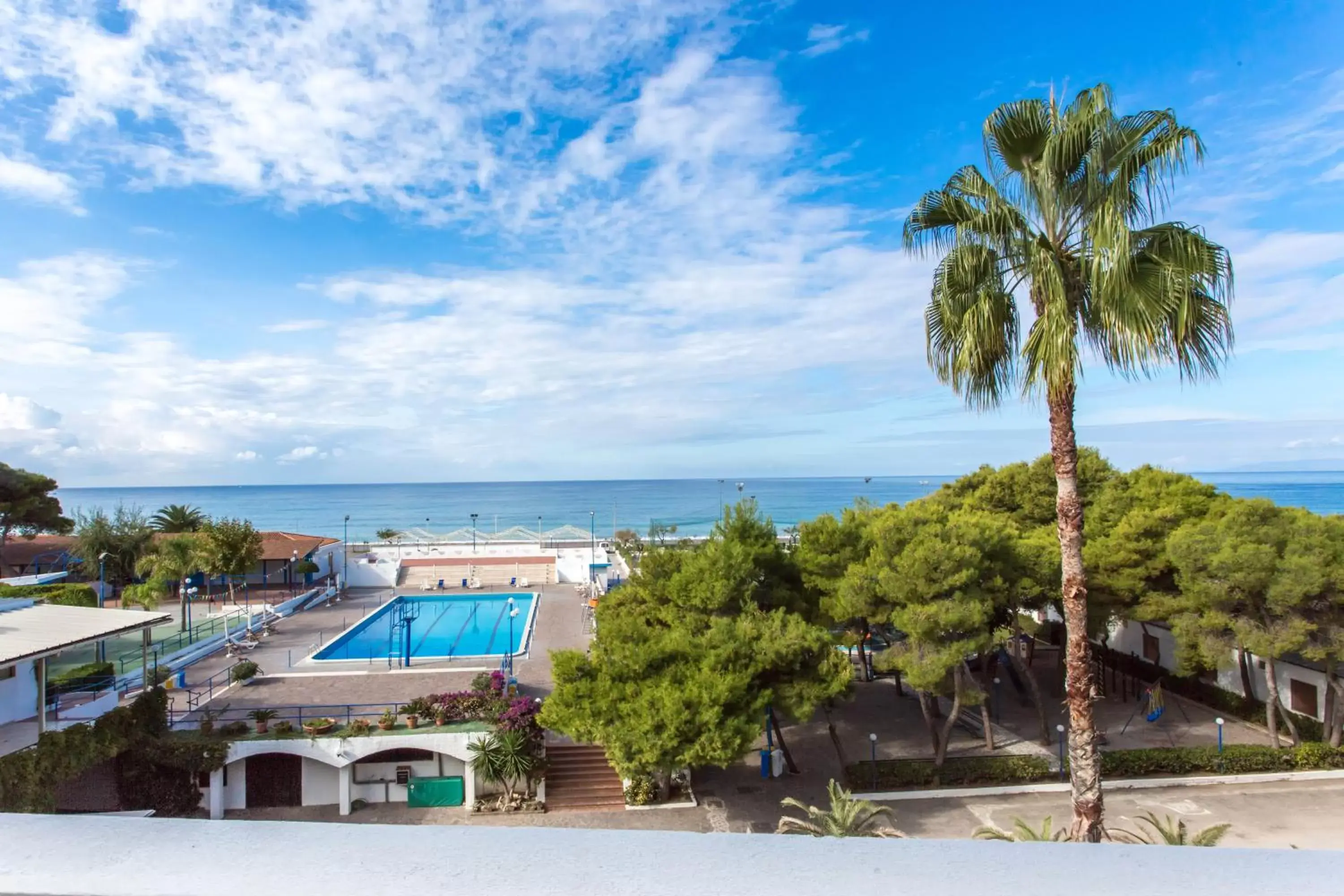 Pool View in Hotel Santa Caterina Village Club
