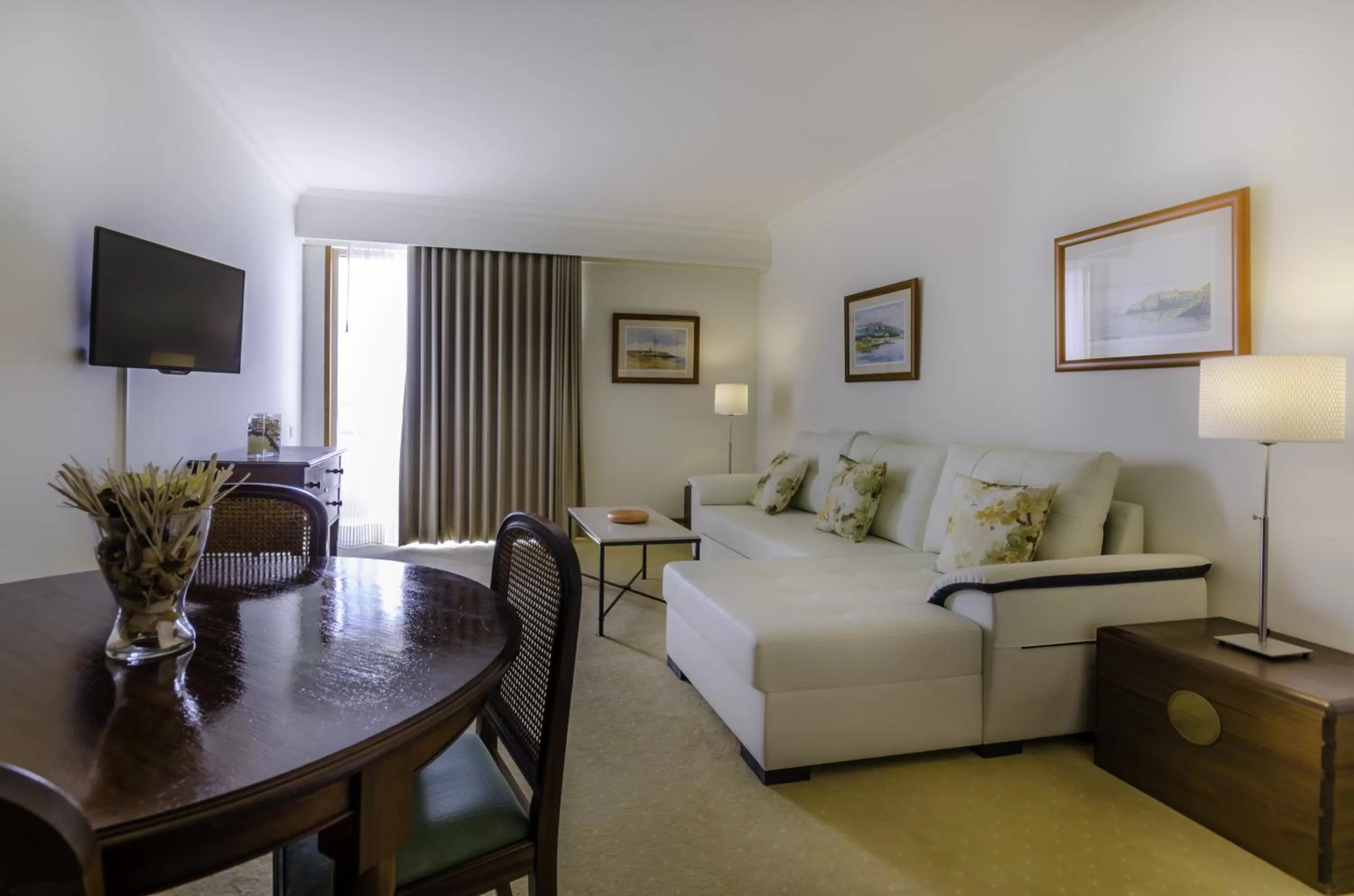 Living room in Hotel Solar Palmeiras