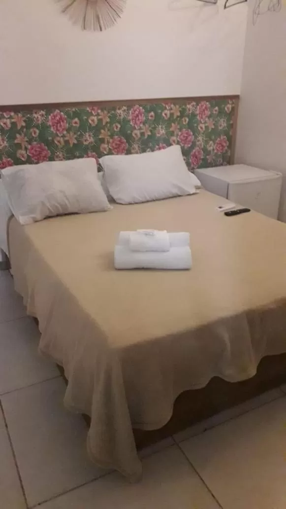 Bed in Pousada Boa Vida