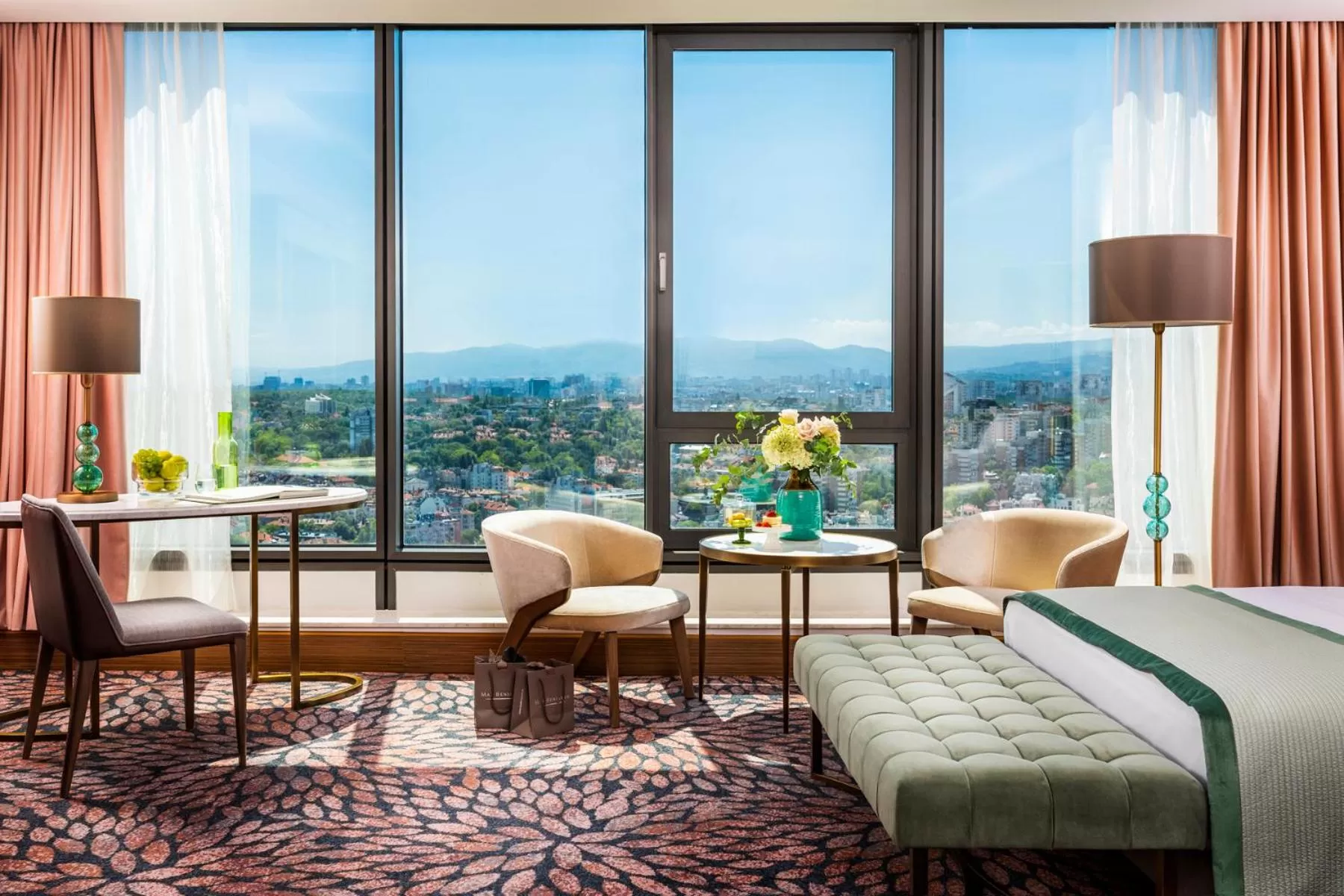 Bedroom, Bed in Grand Hotel Millennium Sofia