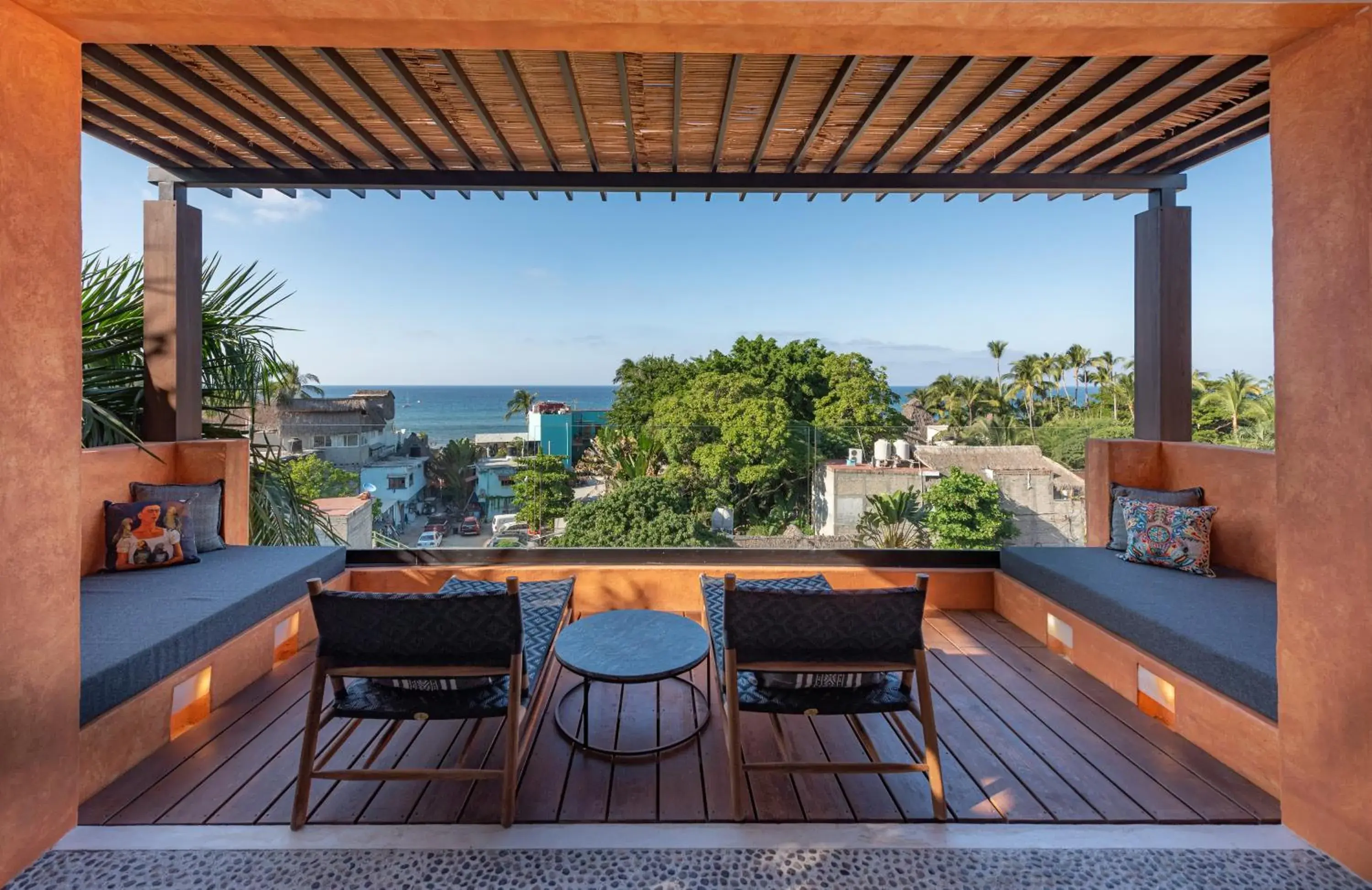 Balcony/Terrace in Sayulinda Hotel