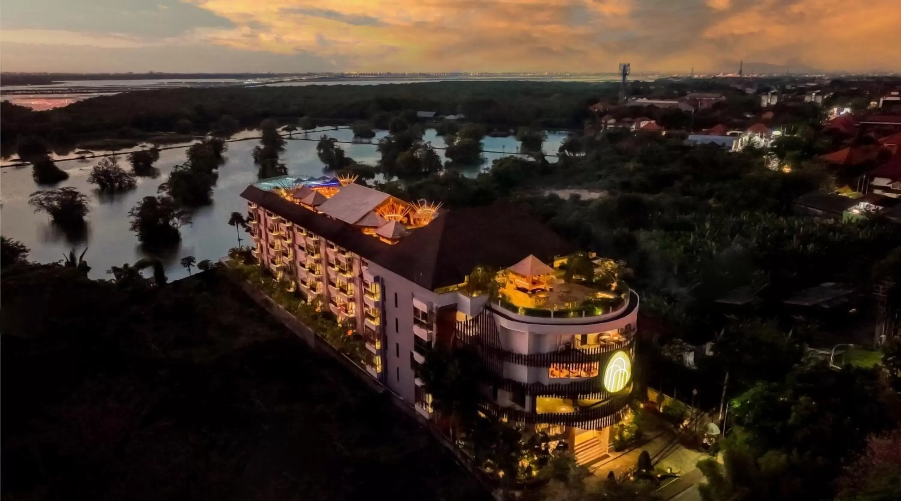 Property building, Bird's-eye View in The Nest Hotel Nusa Dua