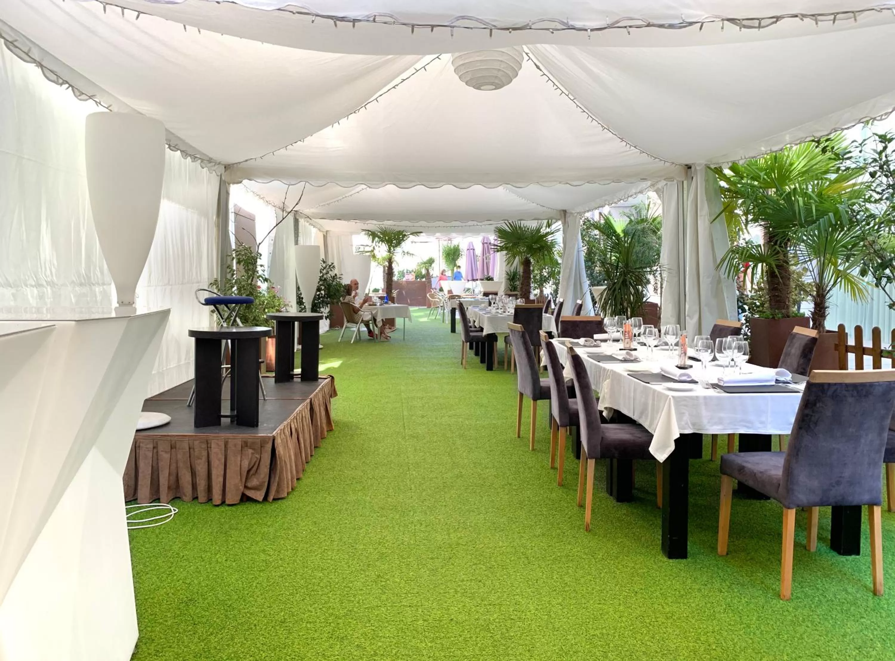 Garden in Gran Hotel Don Manuel