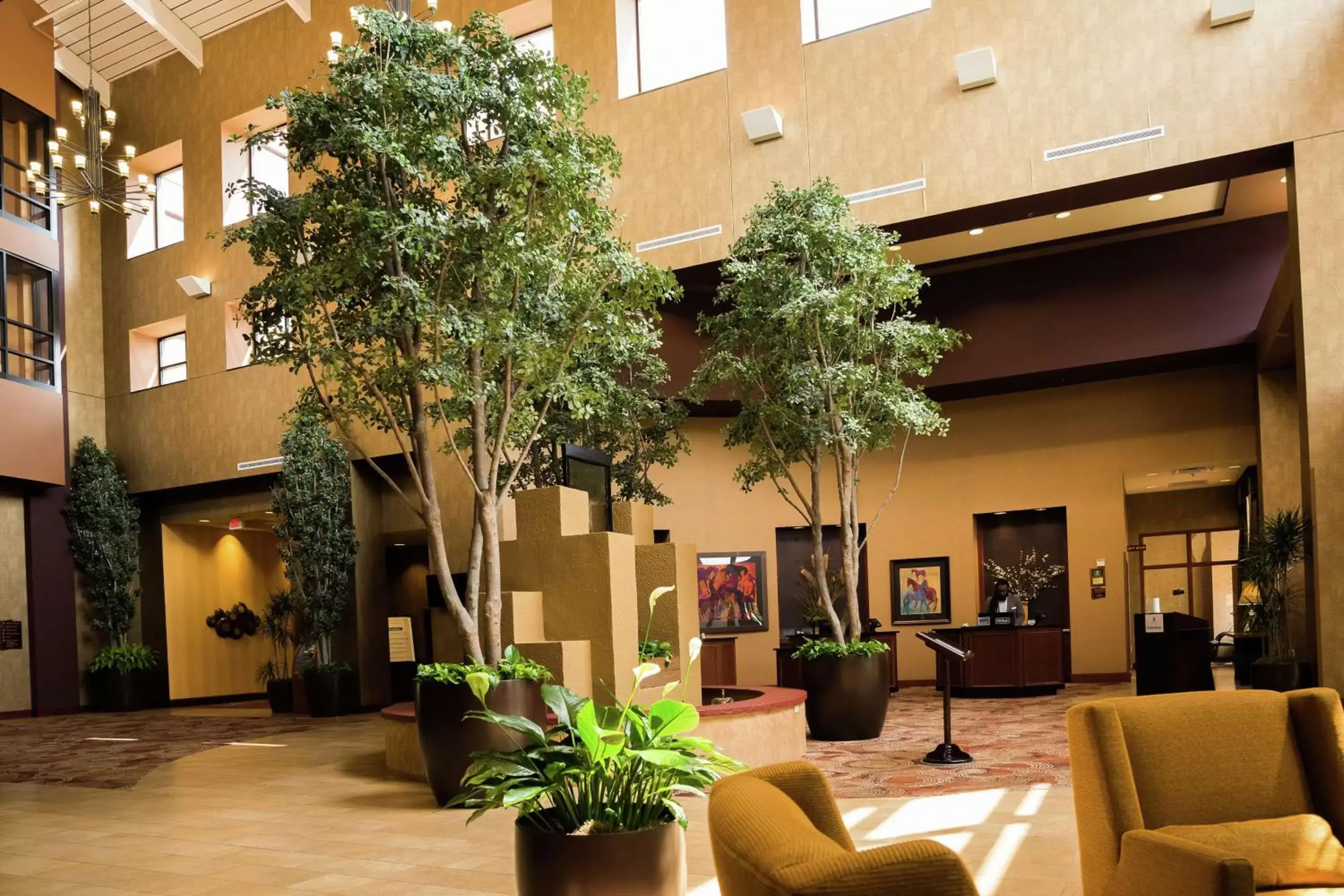 Lobby or reception in Embassy Suites by Hilton Minneapolis North