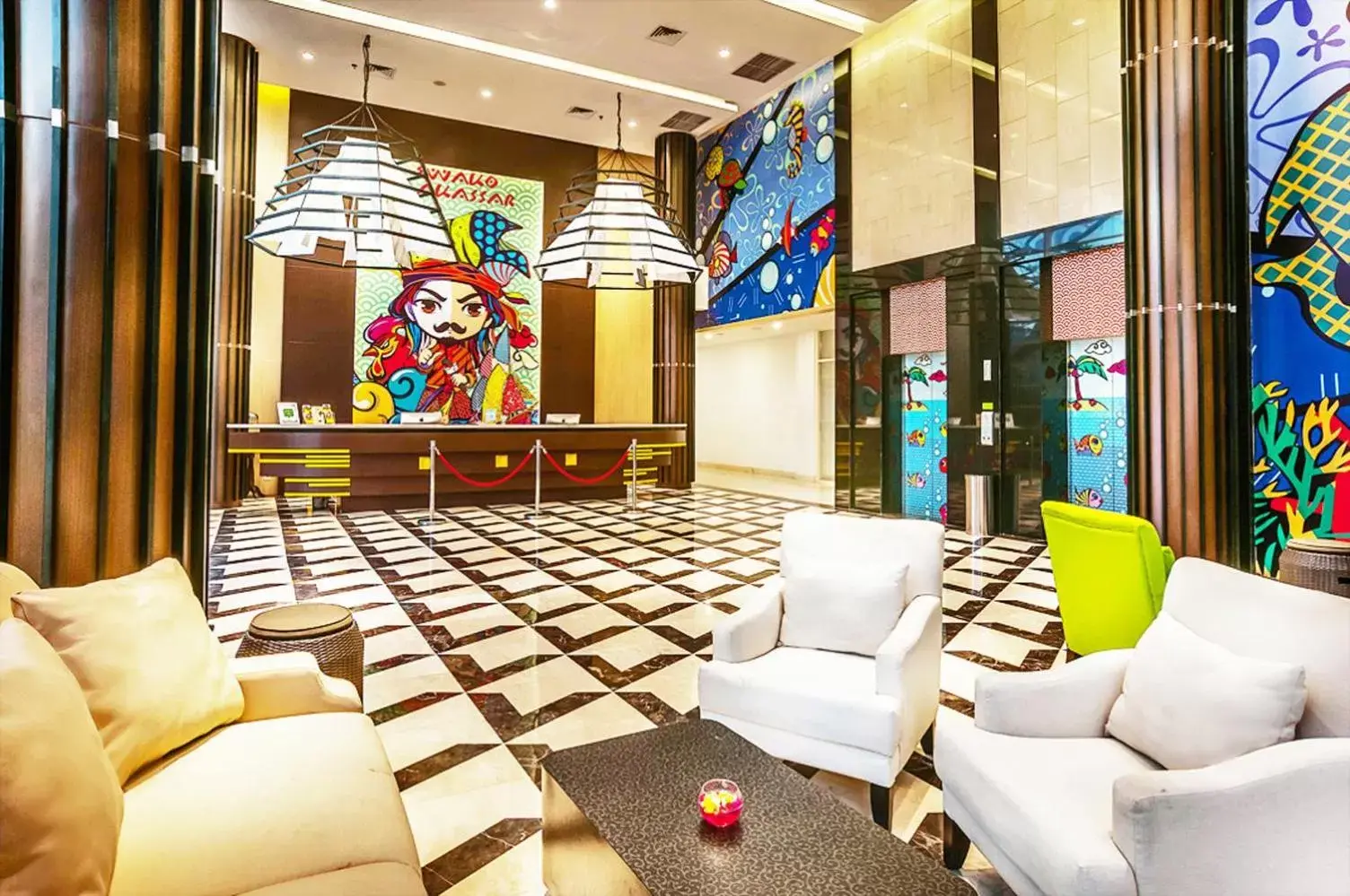 Lobby/Reception in MaxOneHotels at Resort Makassar