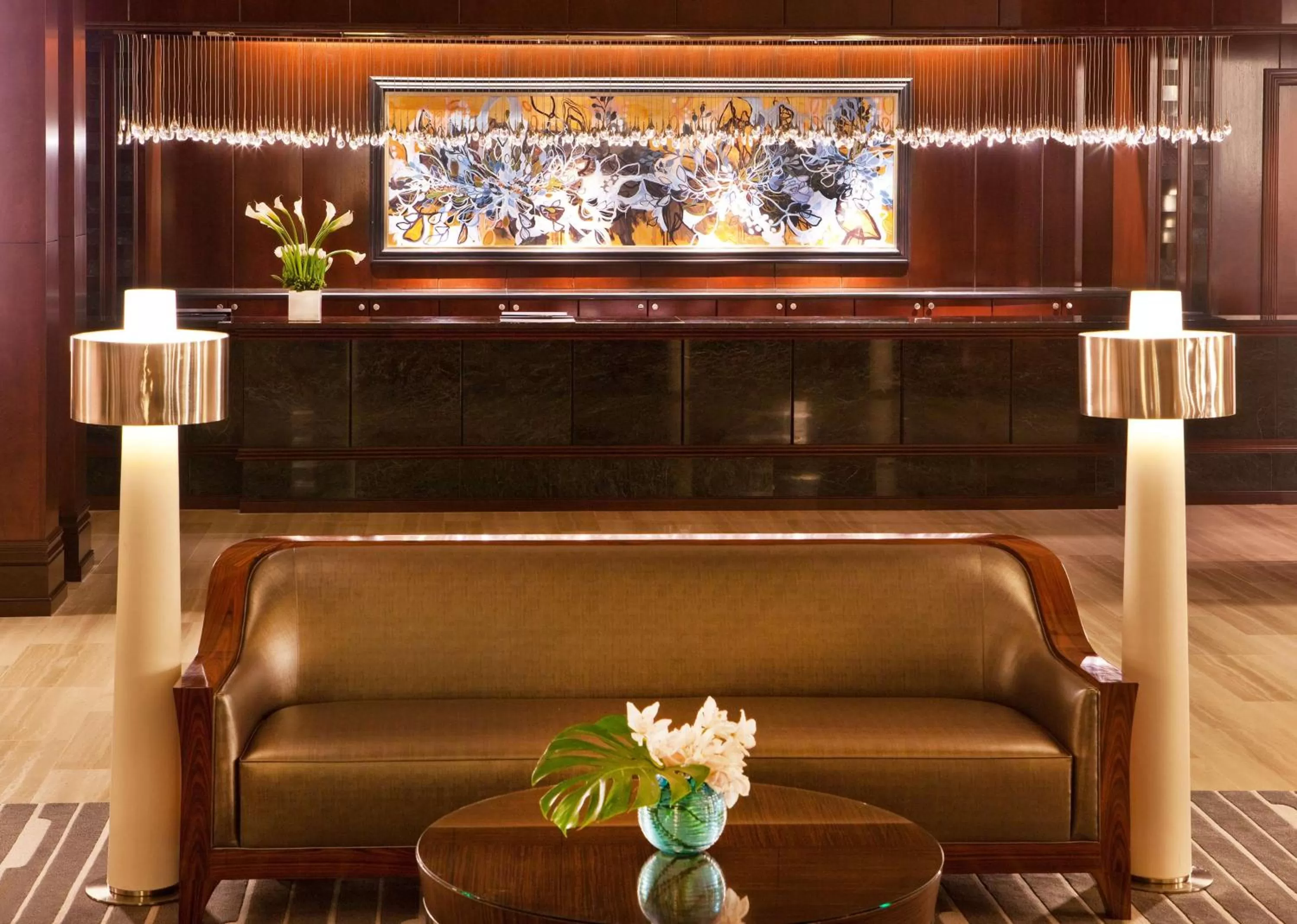 Lobby or reception in Hilton Nashville Downtown