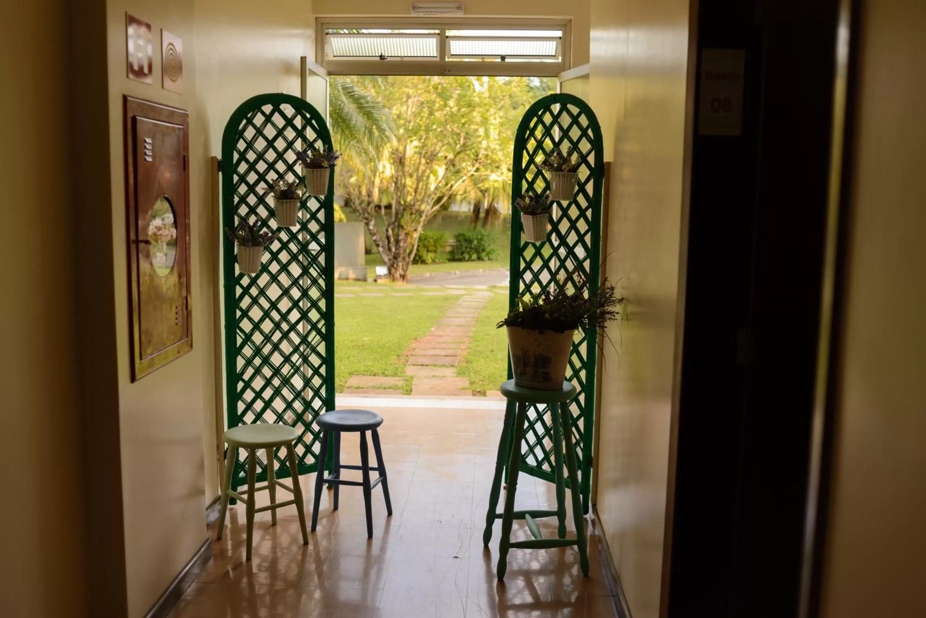 Decorative detail in Pousada Betânia