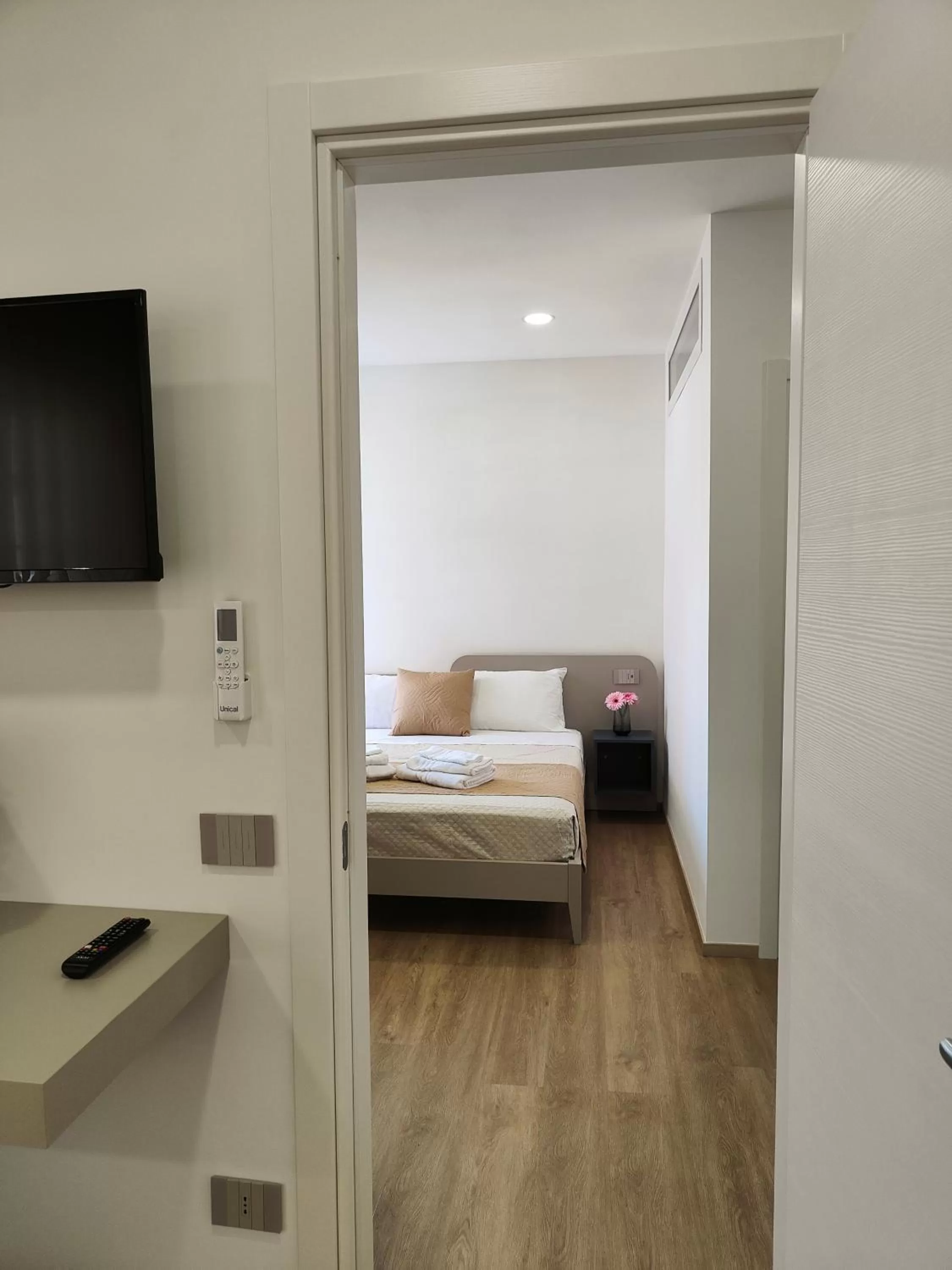 Bed in Pompeya Bed and Breakfast