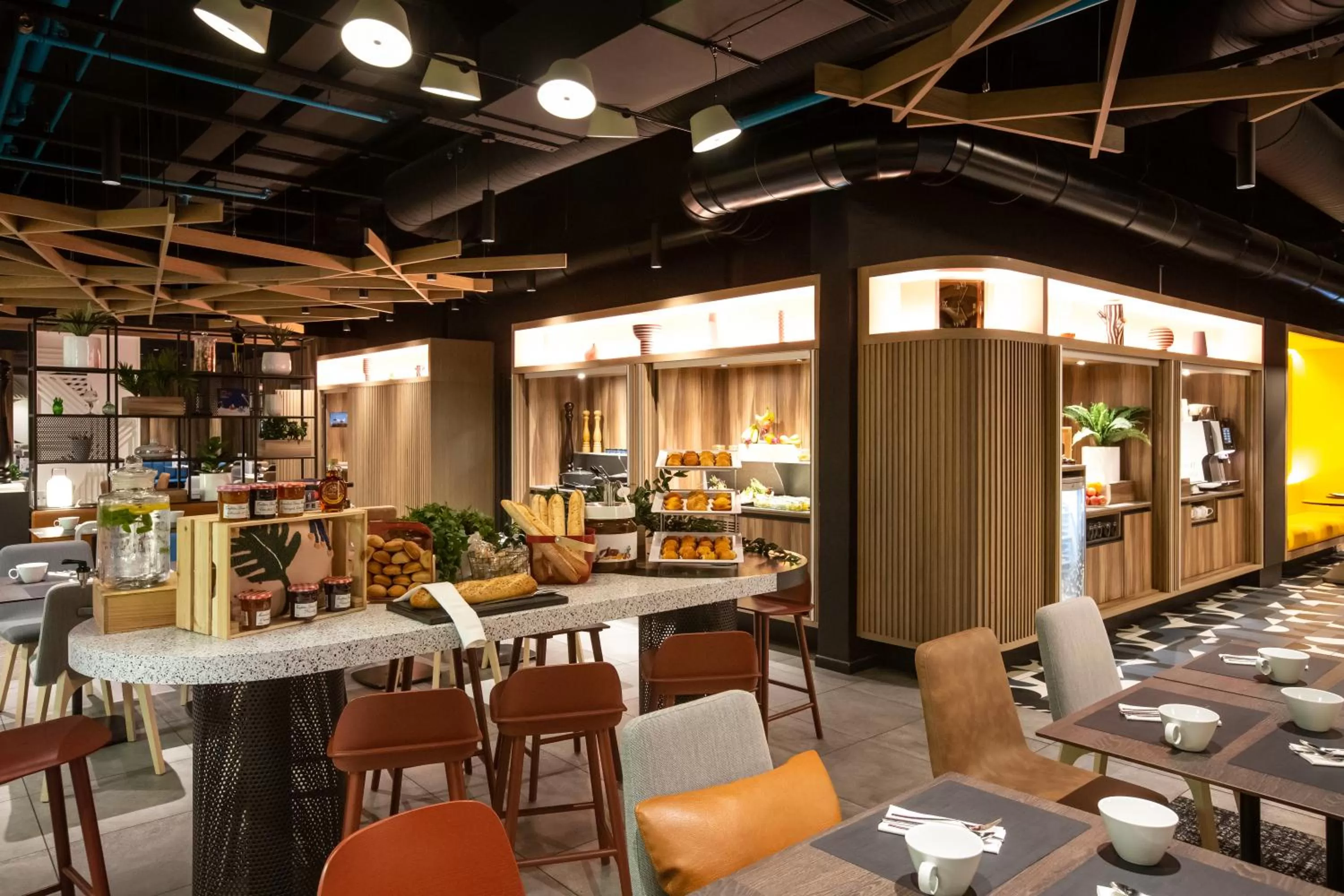 Breakfast in Novotel Strasbourg Centre Halles