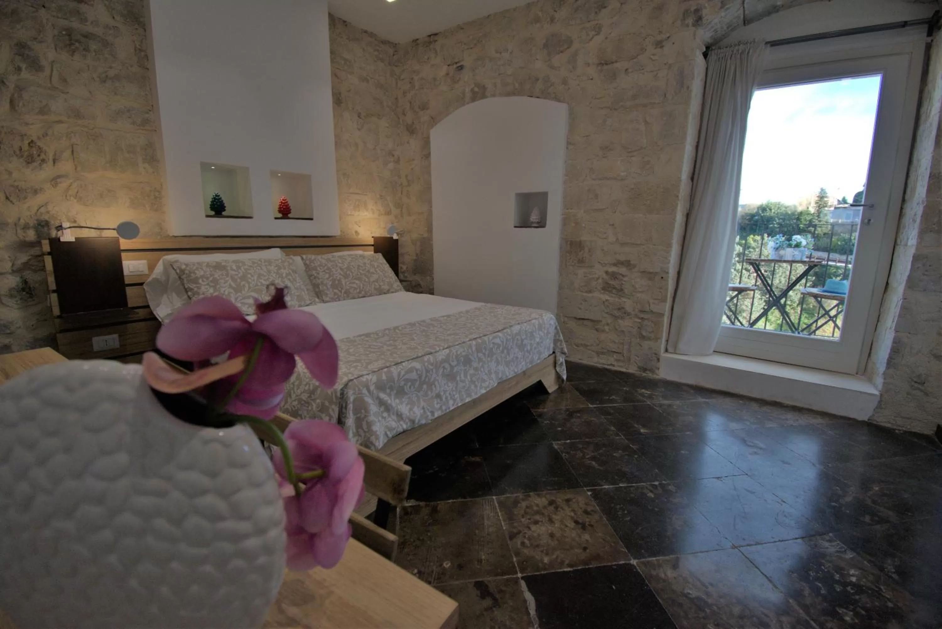 Bed in B&B Cuore Barocco