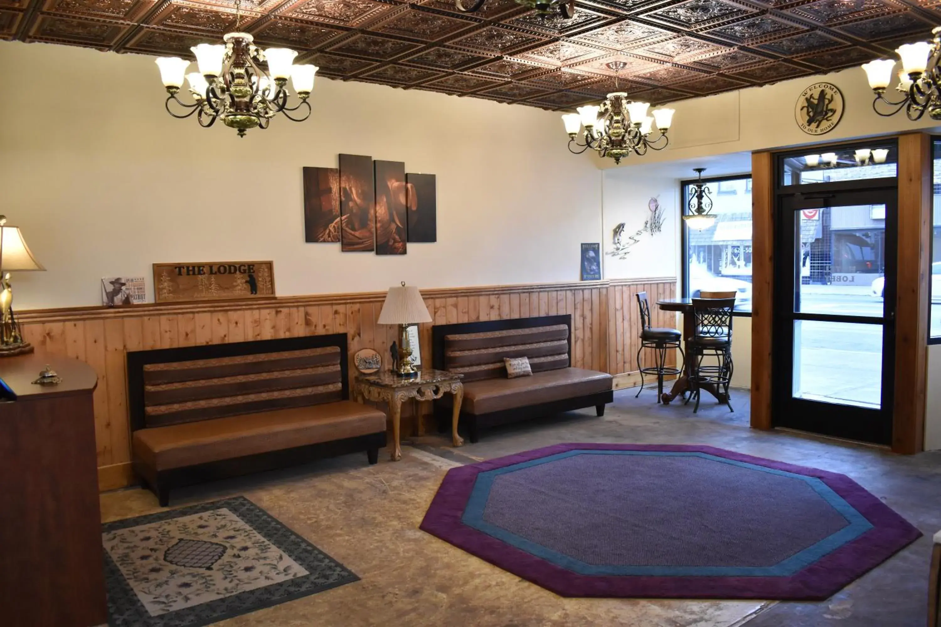 Lobby or reception, Seating Area in Silver Horseshoe Inn