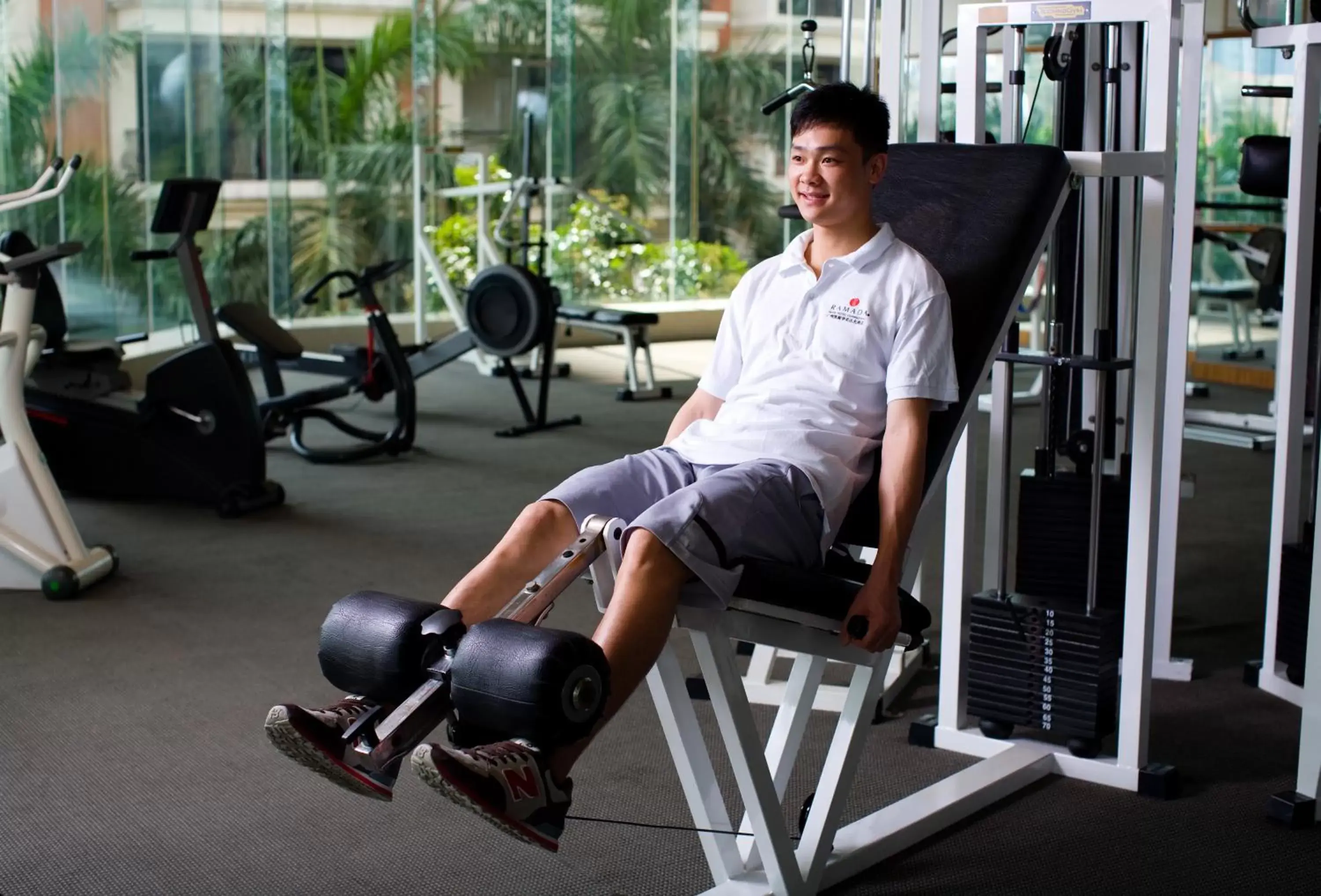 Fitness centre/facilities, Fitness Center/Facilities in Ramada by Wyndham Pearl Guangzhou-Canton Fair Free Shuttle Bus