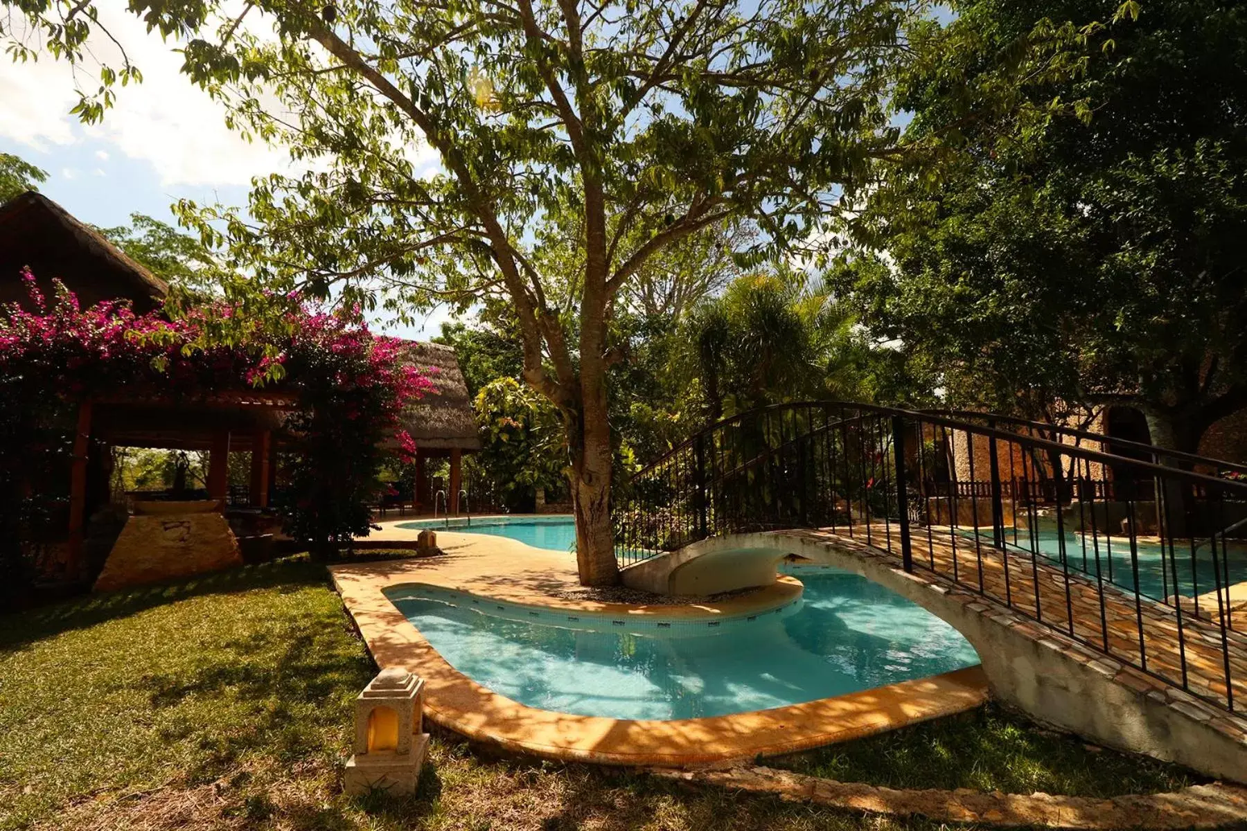 Garden, Swimming Pool in Hacienda Kaan Ac