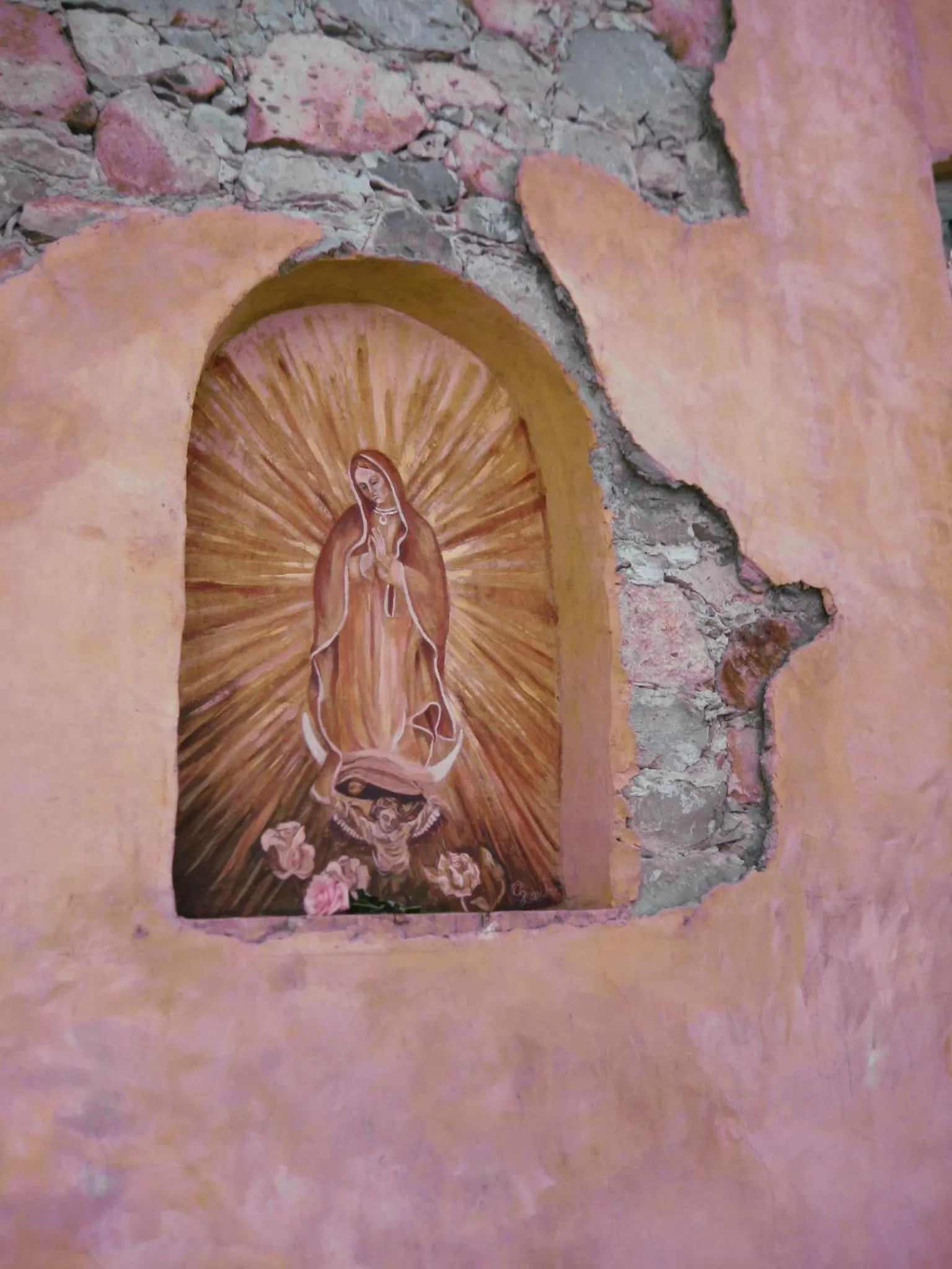 Decorative detail in Casa Mision de San Miguel