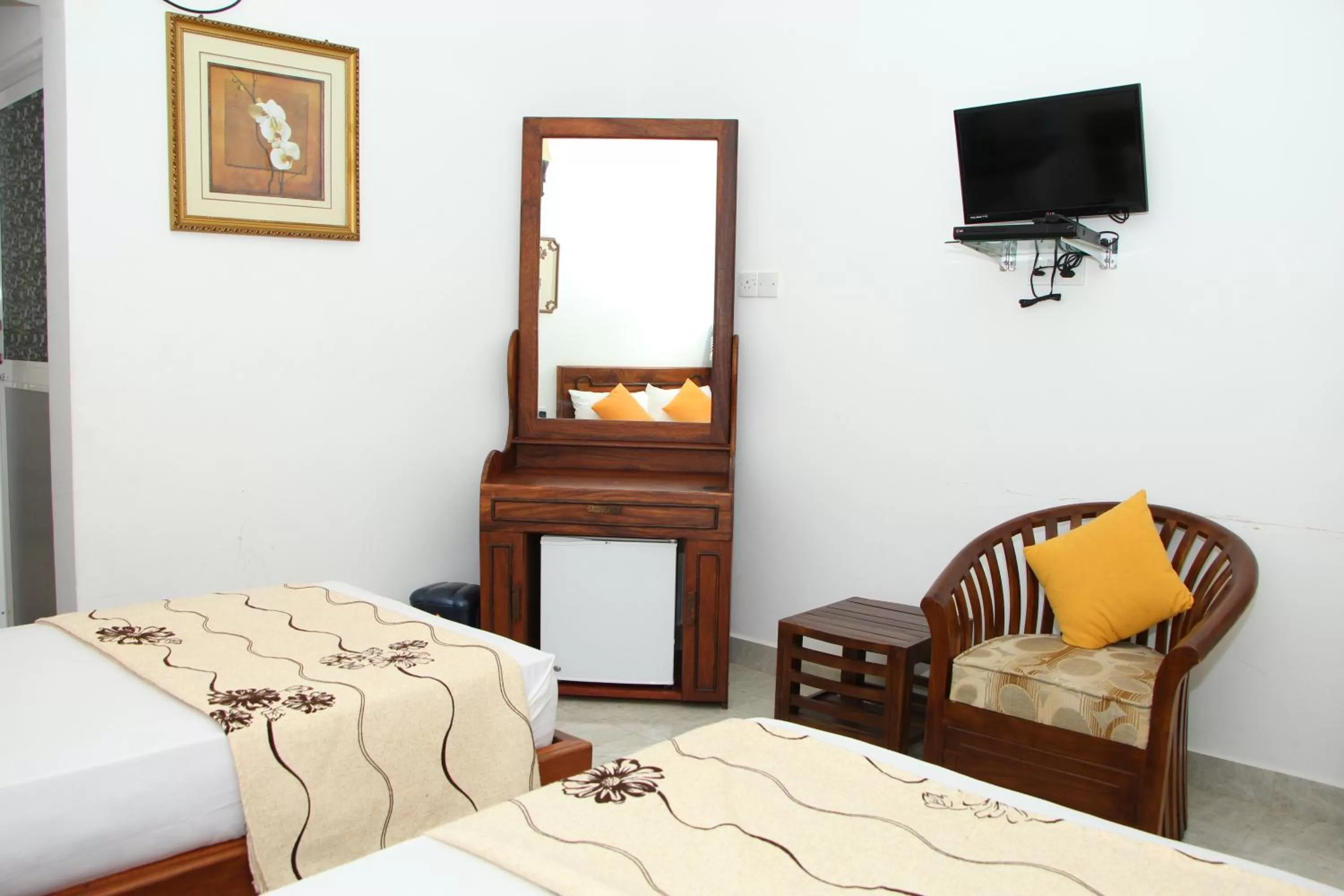 Bed in JKAB Park Hotel