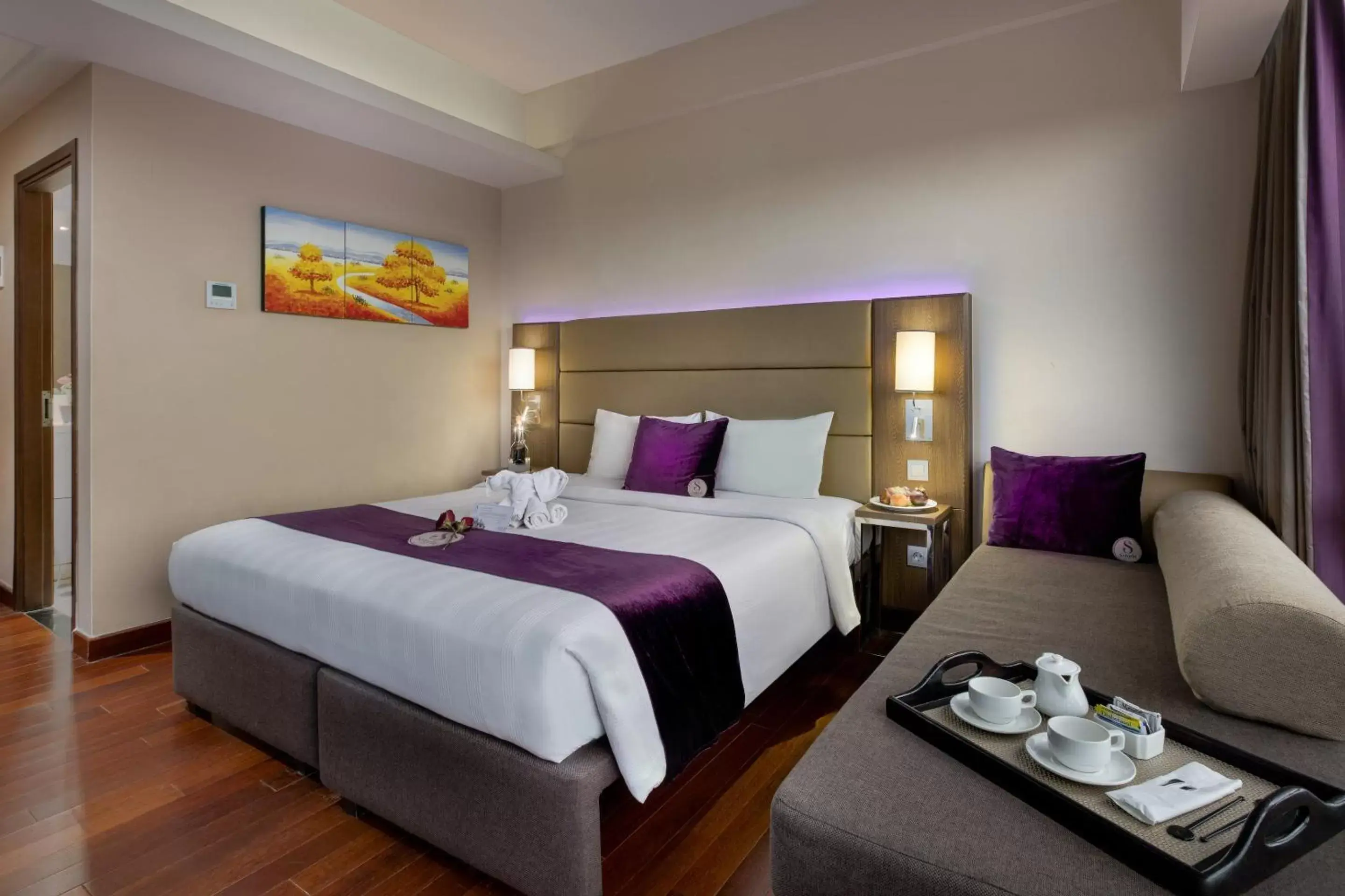 Bed in Satoria Hotel Yogyakarta - CHSE Certified