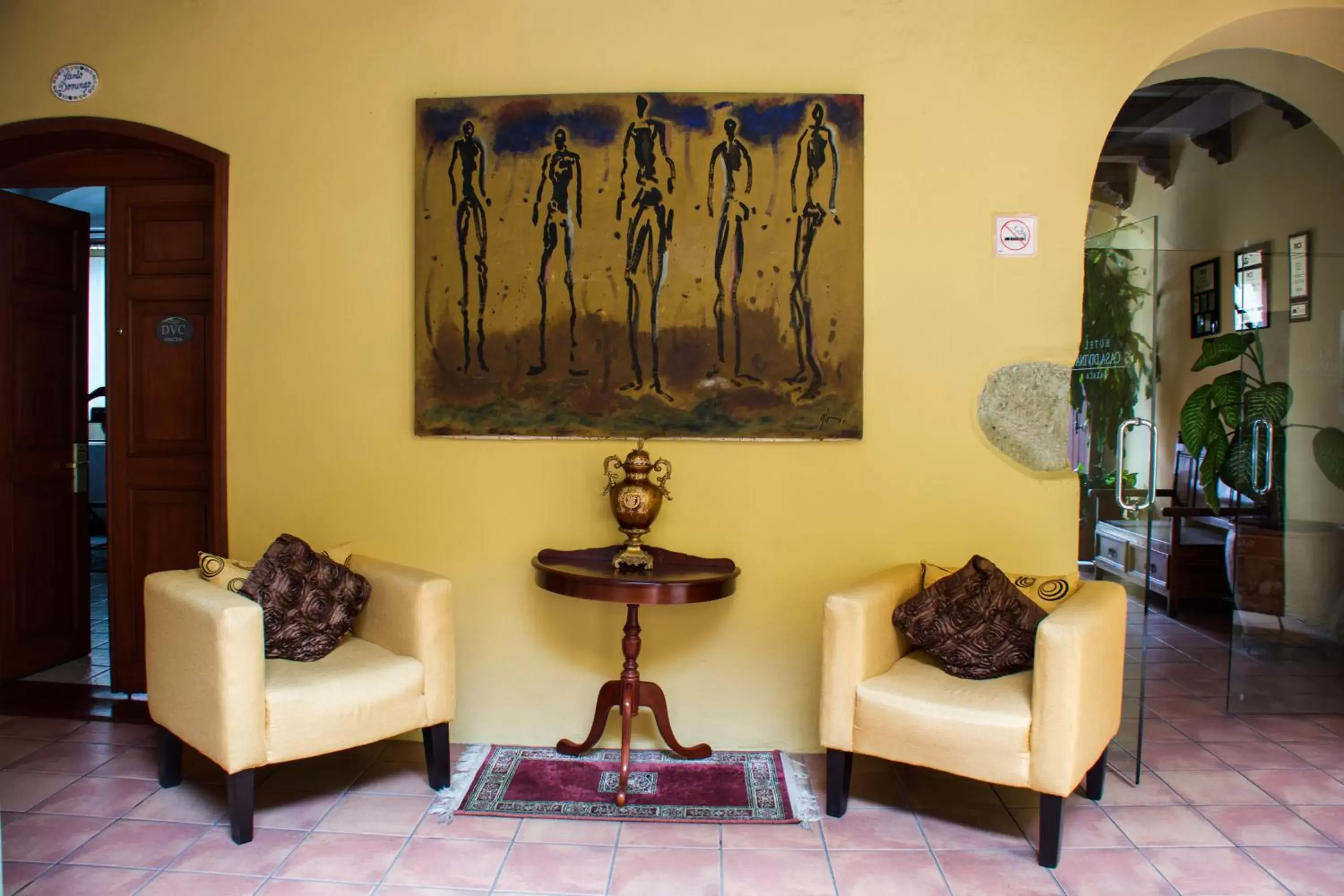 Patio, Seating Area in Hotel Casa Divina Oaxaca