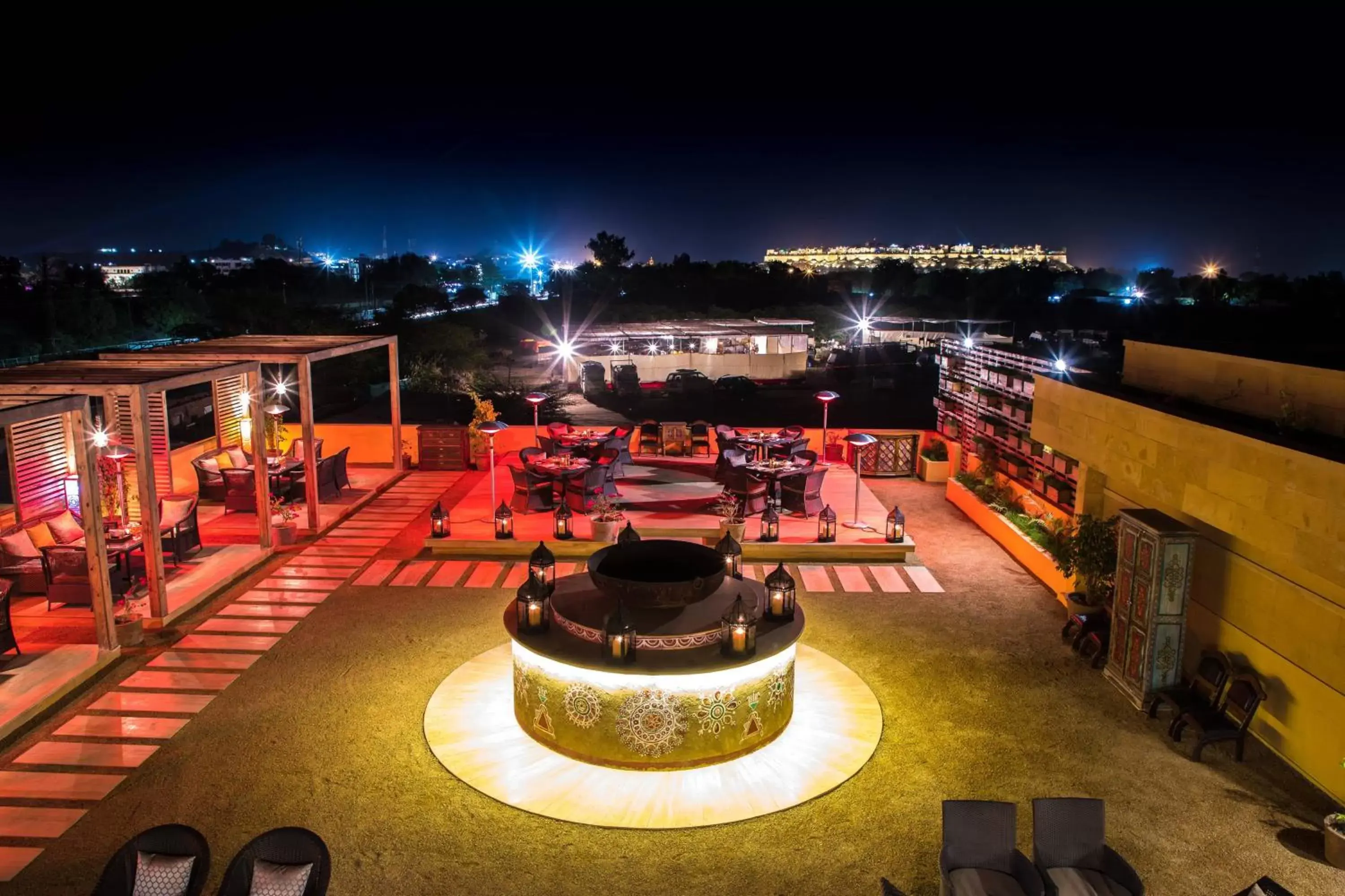 Restaurant/places to eat in Jaisalmer Marriott Resort & Spa