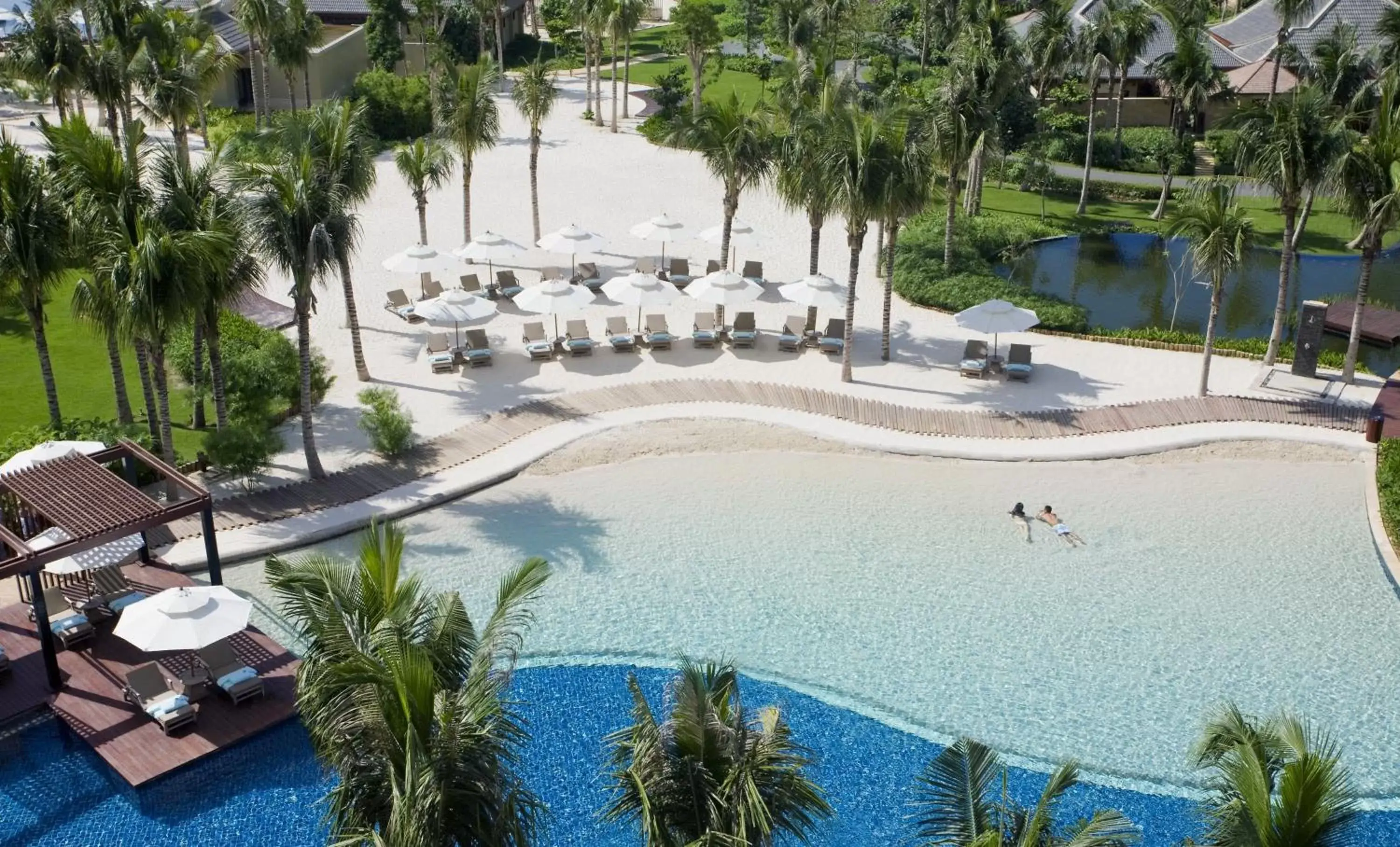 Bird's eye view, Pool View in The Ritz-Carlton Sanya, Yalong Bay