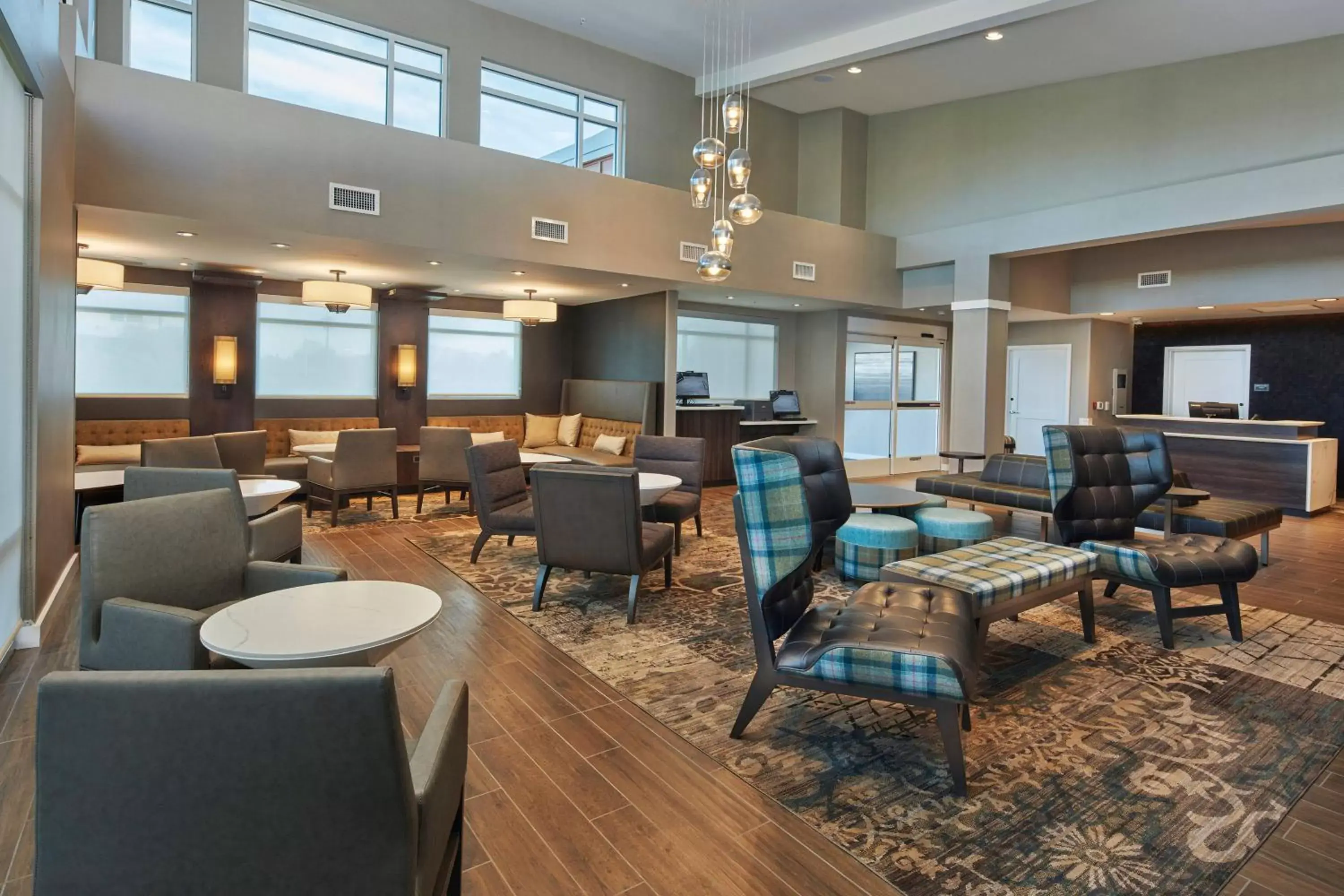 Lobby or reception, Lounge/Bar in Residence Inn Sacramento Davis