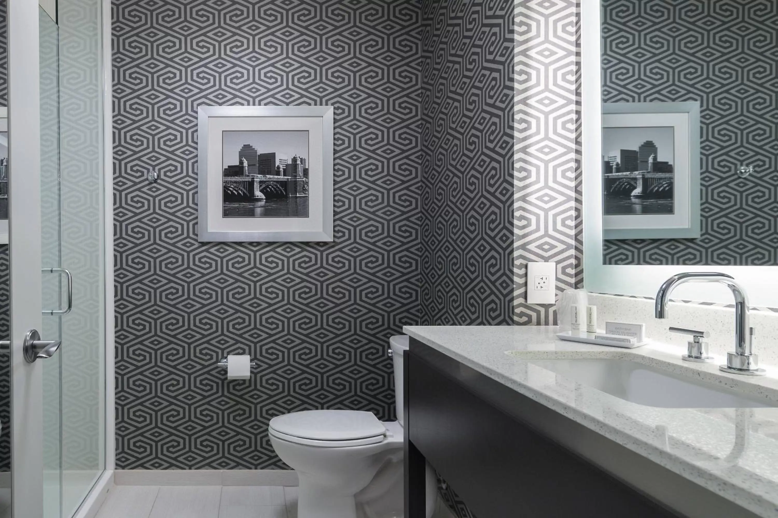 Bathroom in Fairfield Inn & Suites by Marriott Boston Cambridge