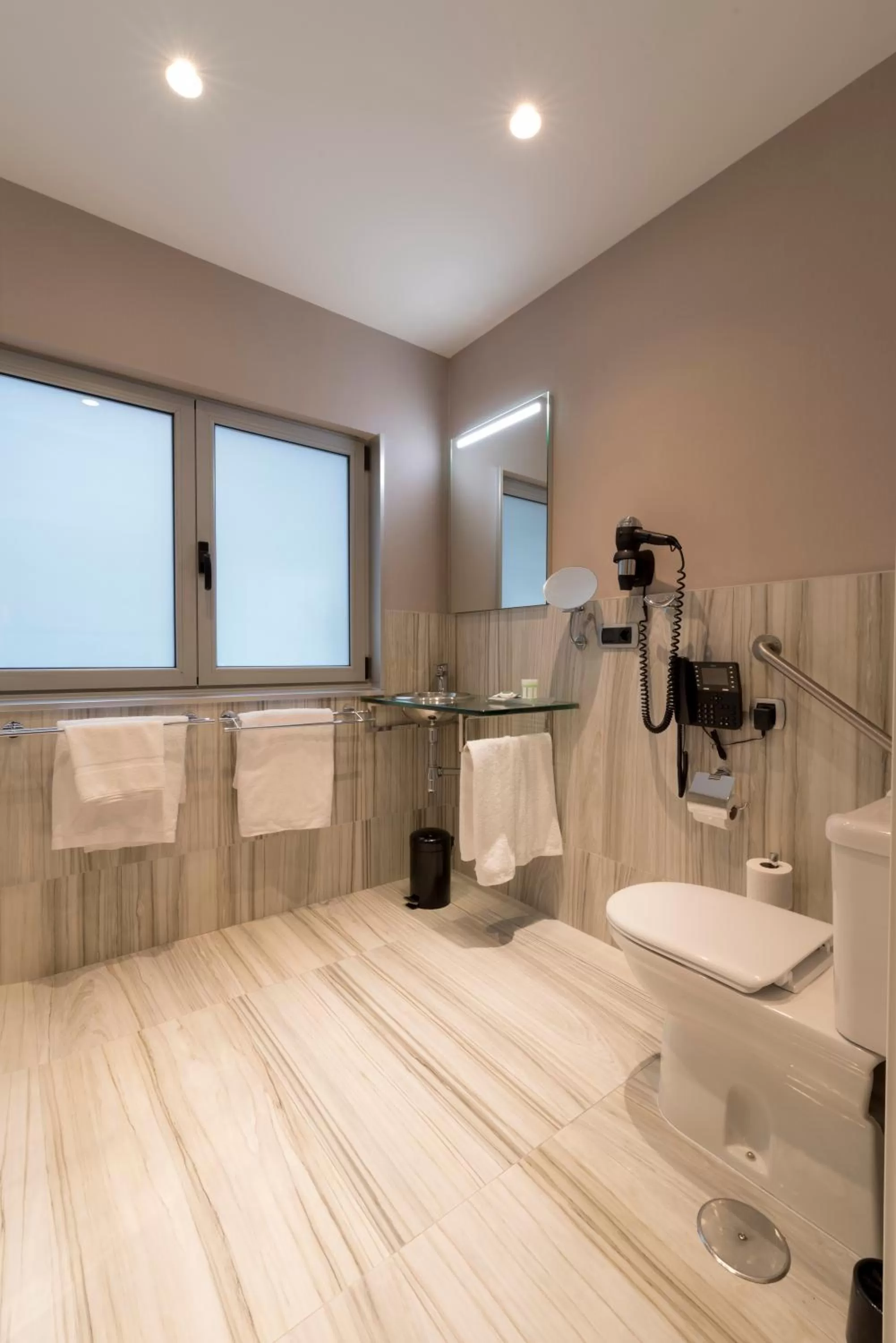 Facility for disabled guests in Hotel Plaza