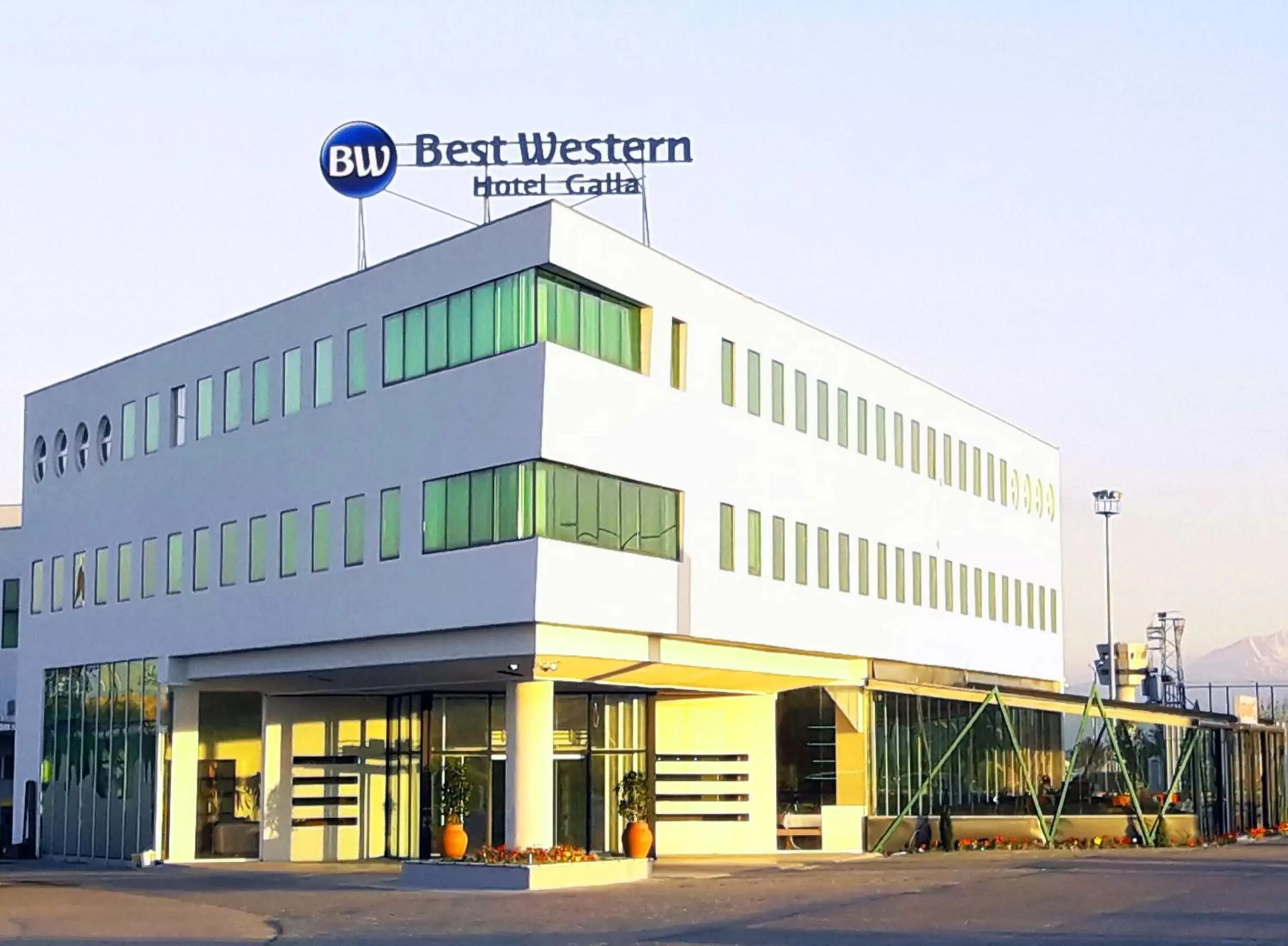 Property building in Best Western Hotel Galla Property building in Best Western Hotel Galla