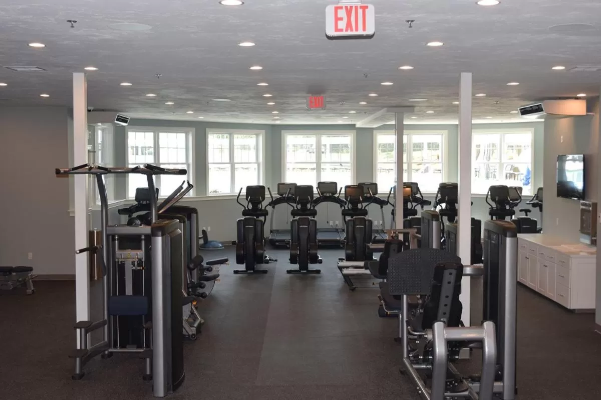 Fitness centre/facilities in The Club at New Seabury