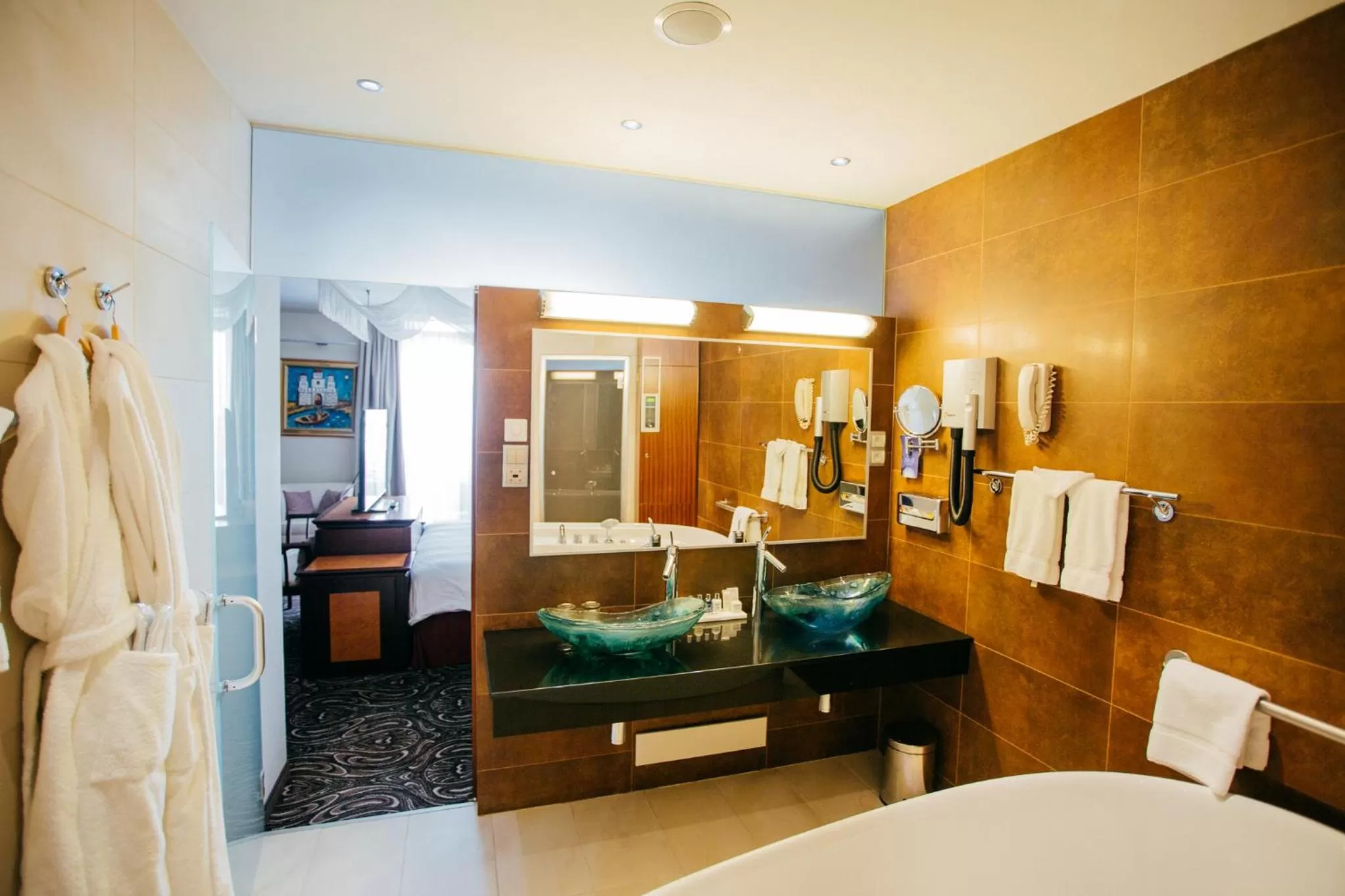 Bathroom in Radisson Blu Carlton Hotel, Bratislava