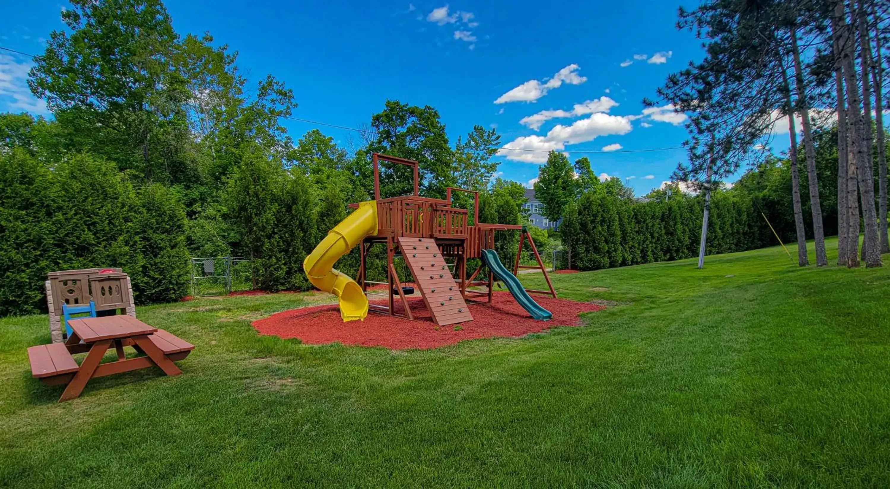Children play ground, Children's Play Area in Village of Winnipesaukee