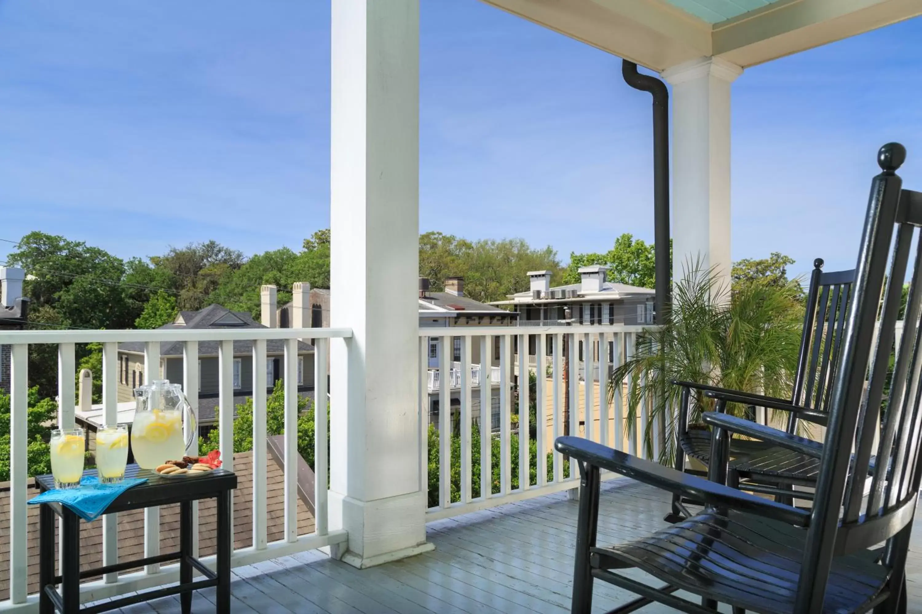 Balcony/Terrace in The Inn on West Liberty