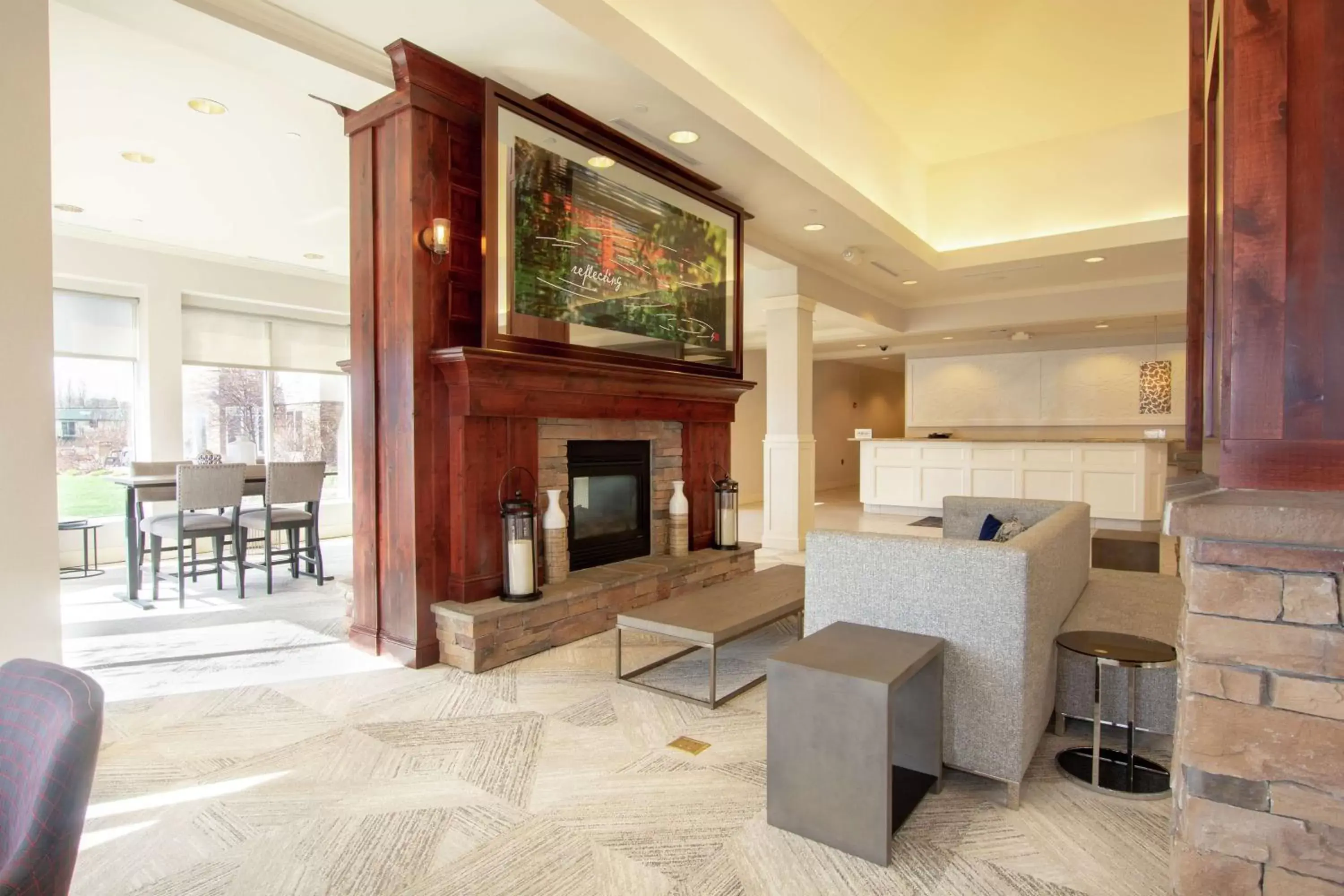 Lobby or reception, Seating Area in Hilton Garden Inn Great Falls