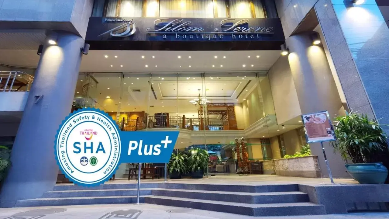 Property Building in Silom Serene A Boutique Hotel - SHA Extra Plus