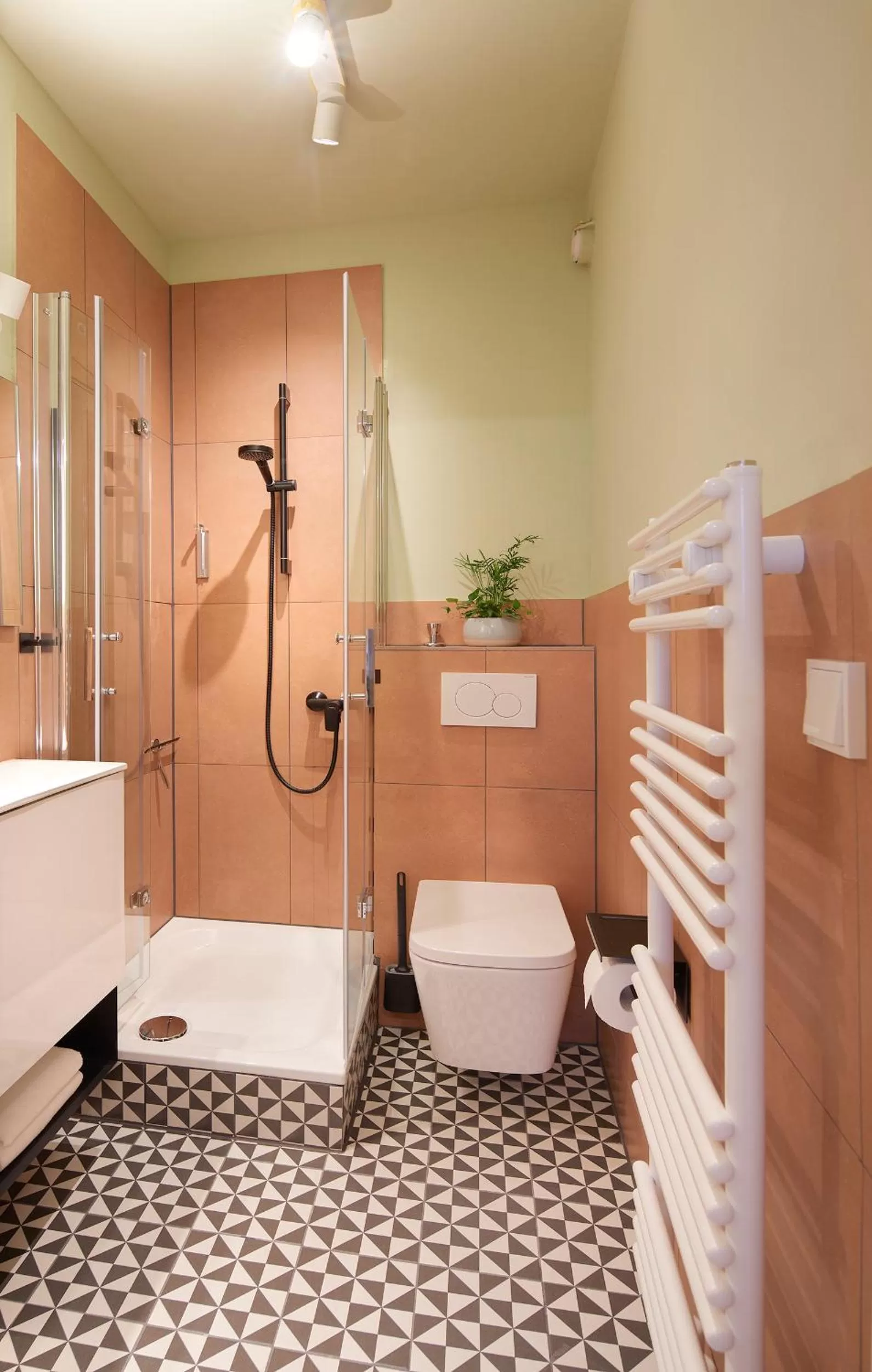 Shower in Aparthotel alsterSuite