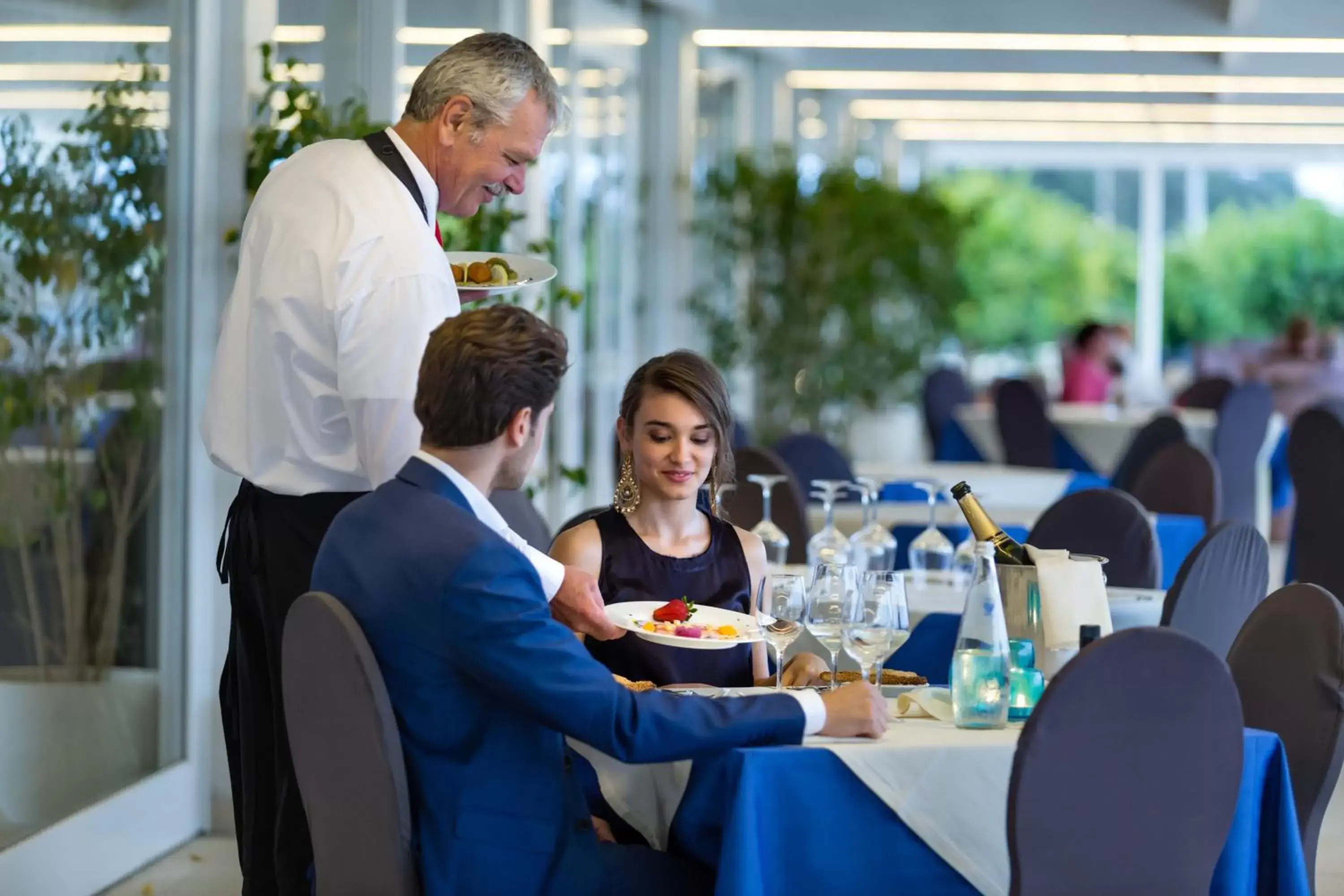 Balcony/Terrace, Restaurant/Places to Eat in Wellness Spa Hotel Principe Fitalia