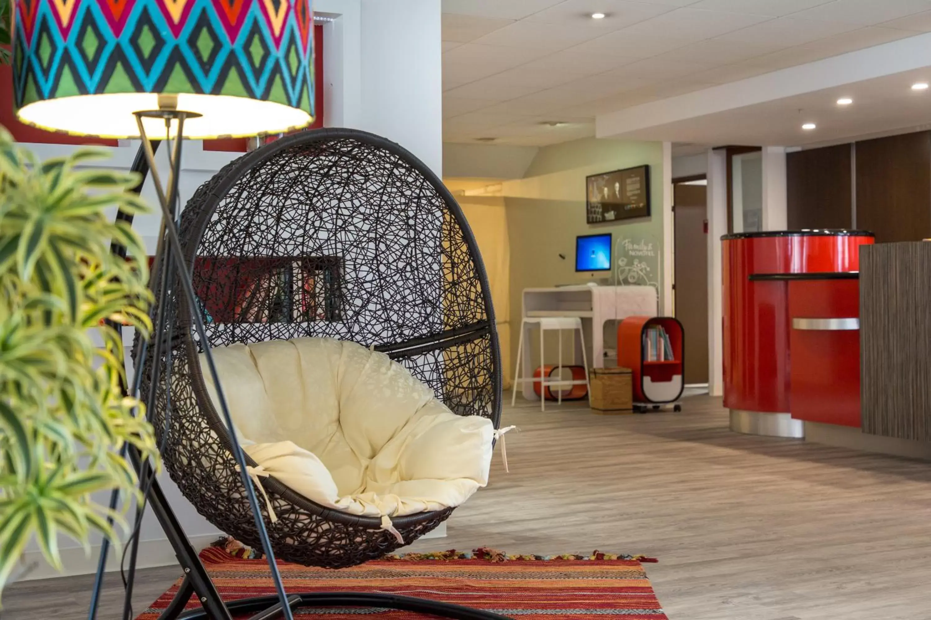 Decorative detail, Seating Area in Novotel Perpignan Nord Rivesaltes