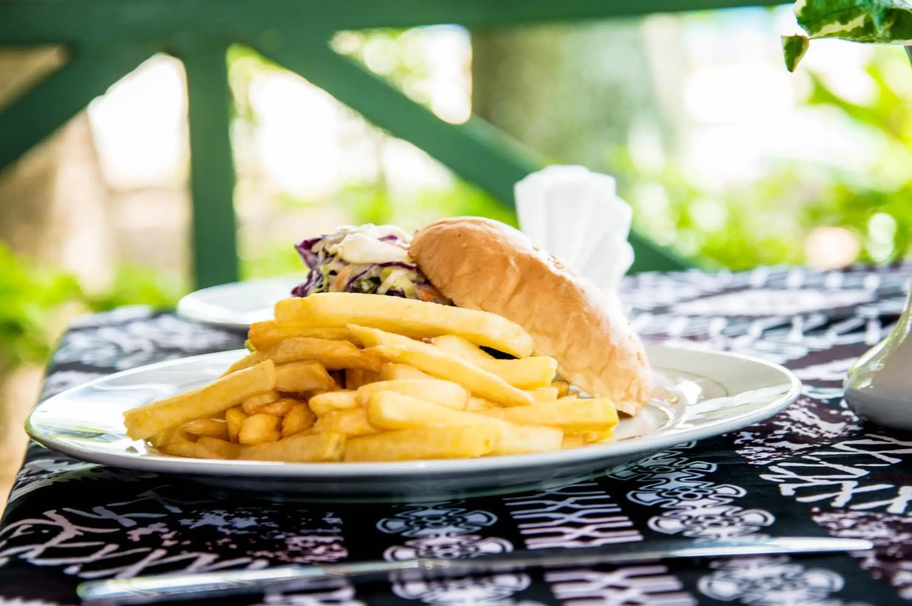 Food close-up in Grand West Villas Food close-up in Grand West Villas