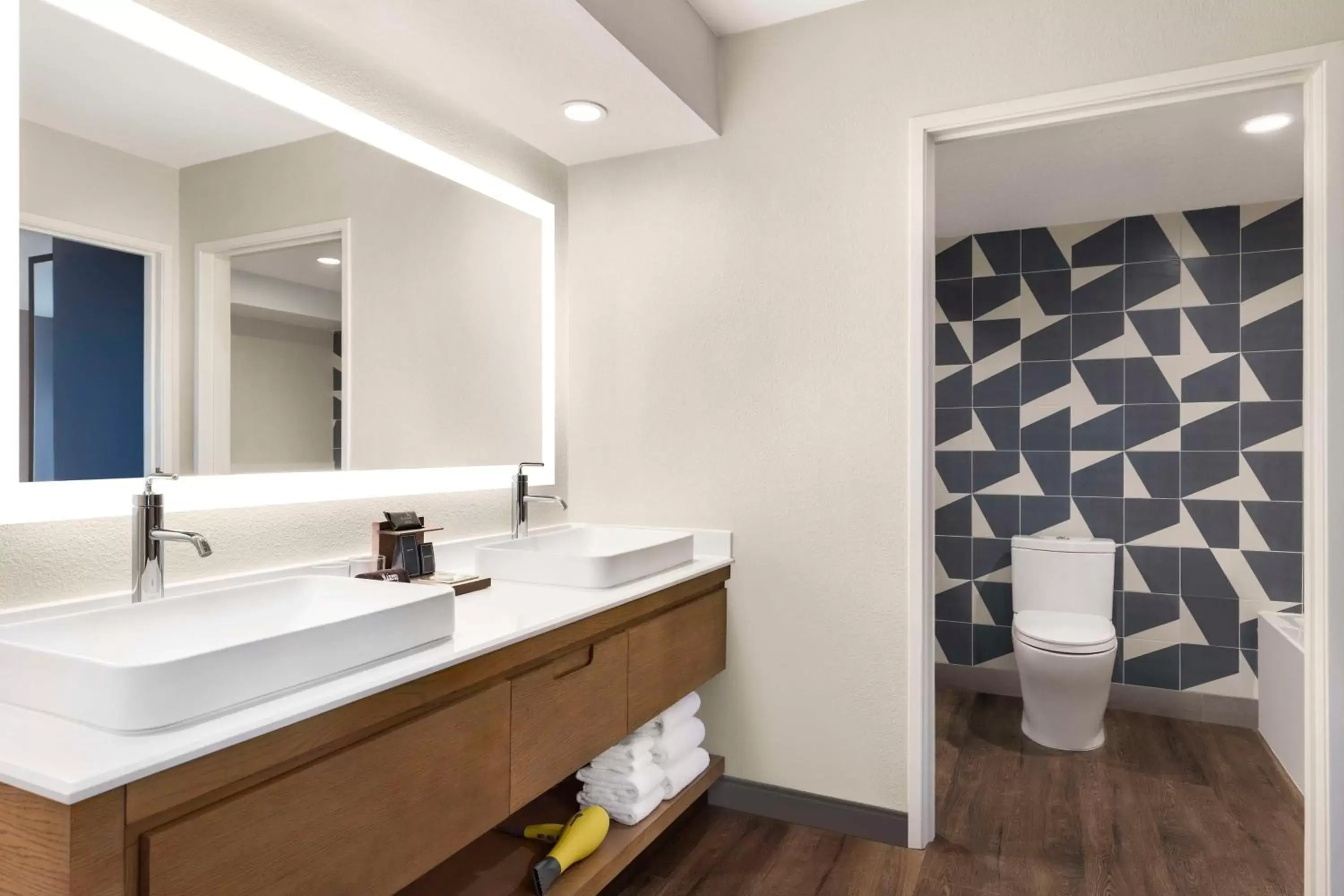 Bathroom in Hyatt Centric Santa Clara Silicon Valley