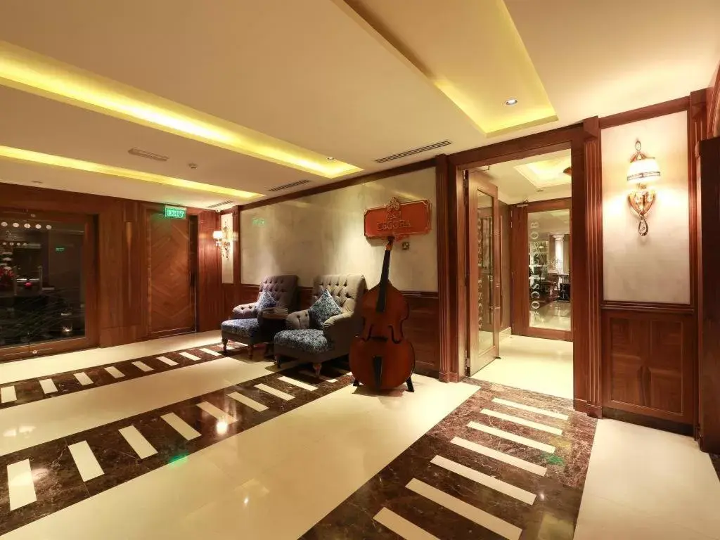 Restaurant/places to eat, Lobby/Reception in Al Khaleej Palace Deira Hotel