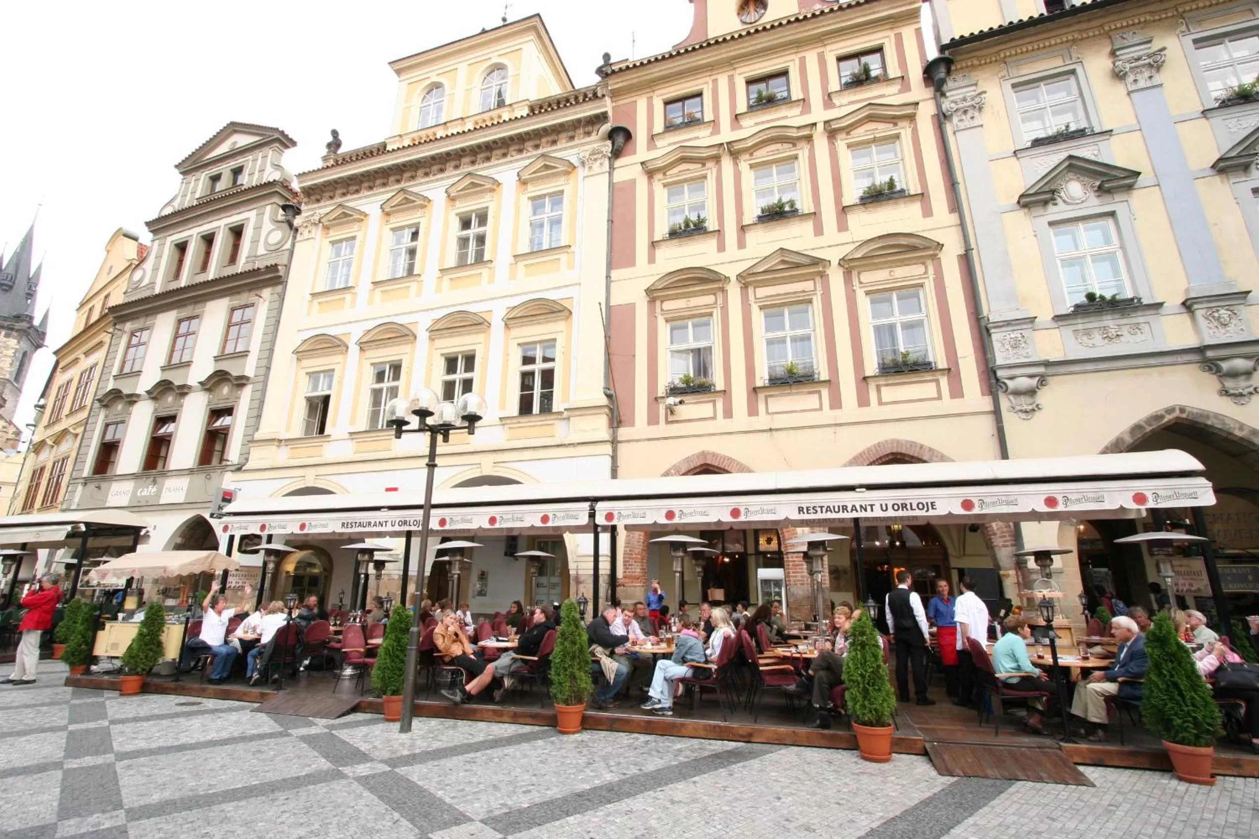 Facade/entrance in Grand Hotel Praha