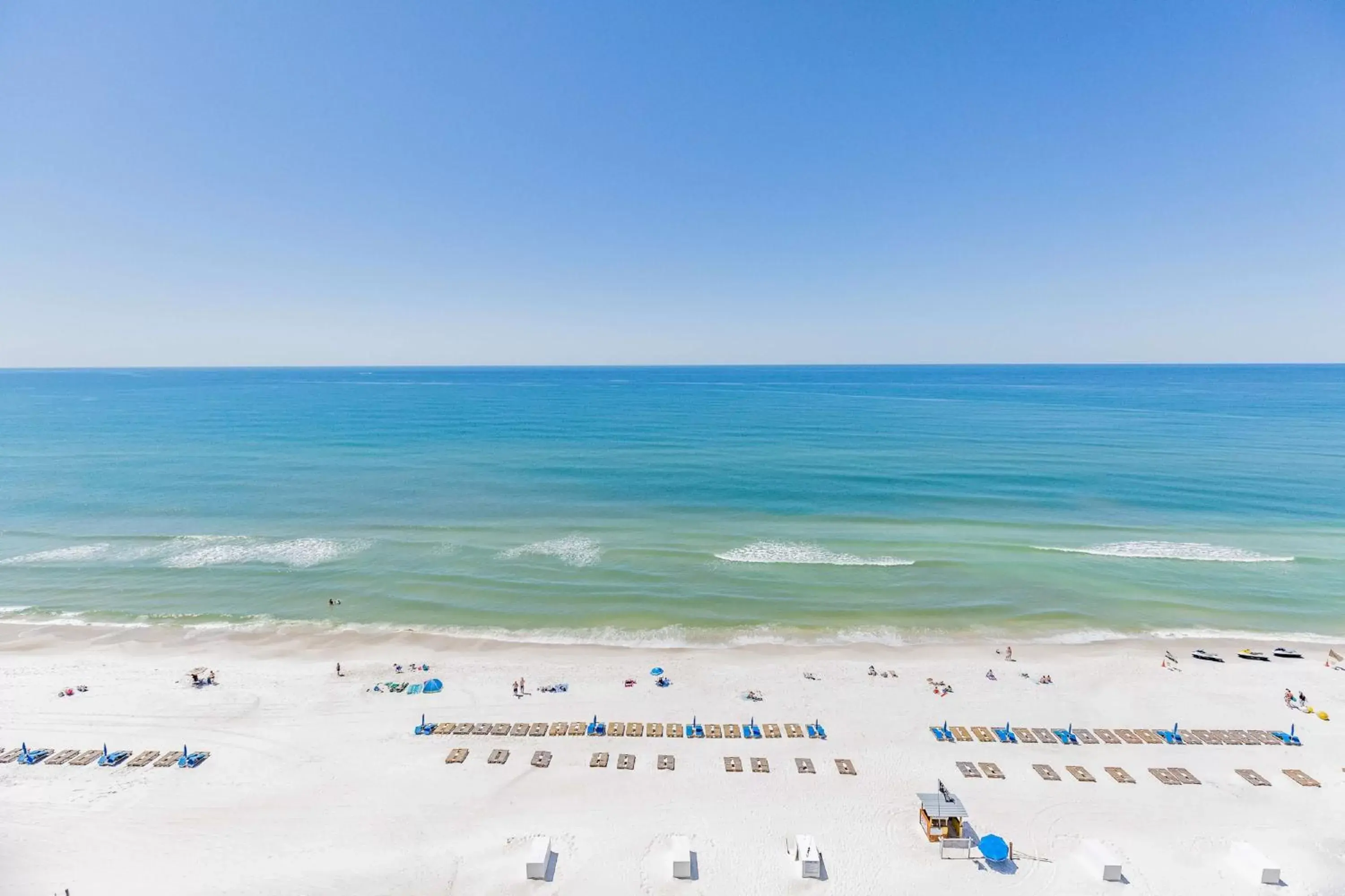 Property building, Bird's-eye View in Hampton Inn & Suites Panama City Beach-Beachfront