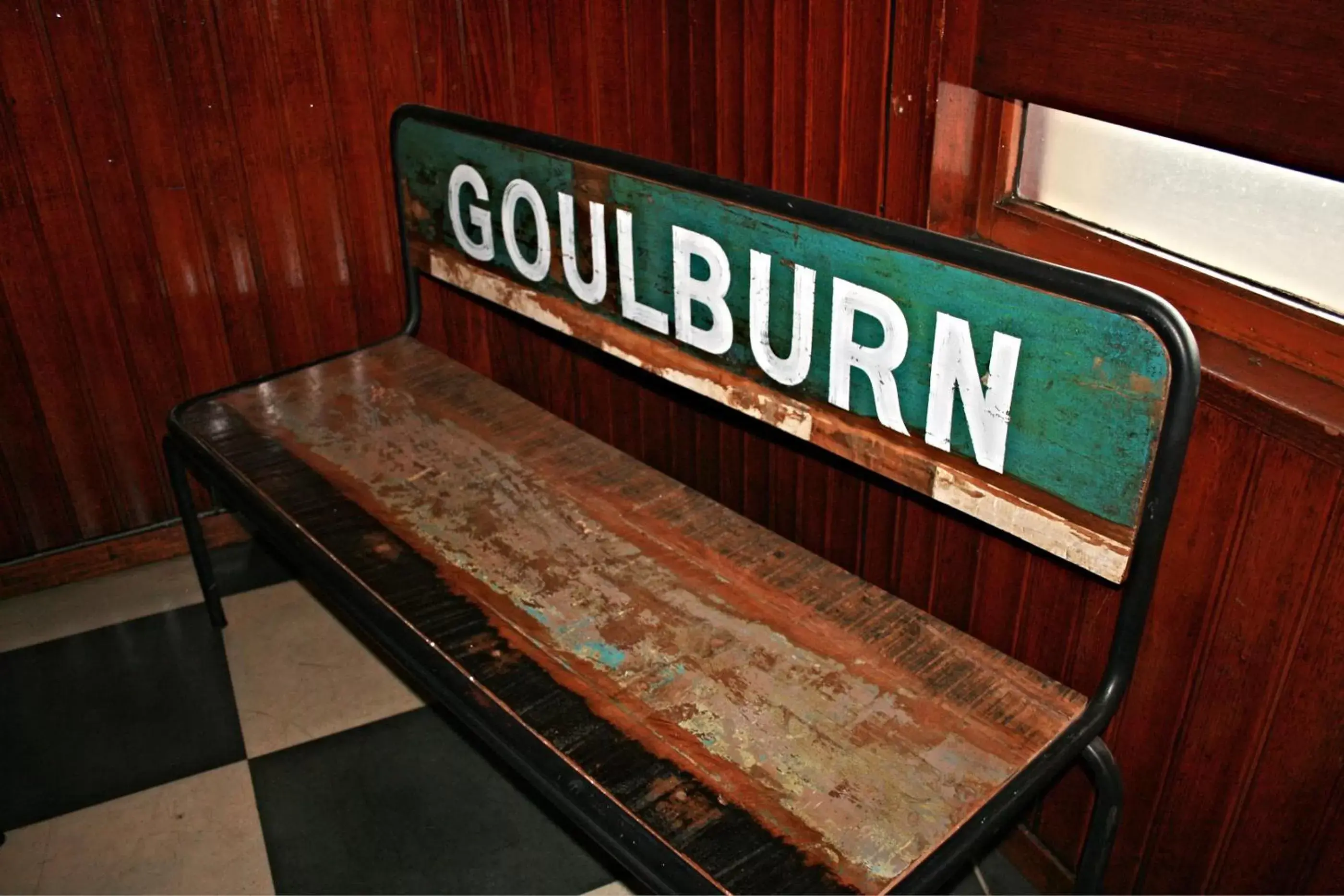 Decorative detail, Logo/Certificate/Sign/Award in Southern Railway Hotel Goulburn