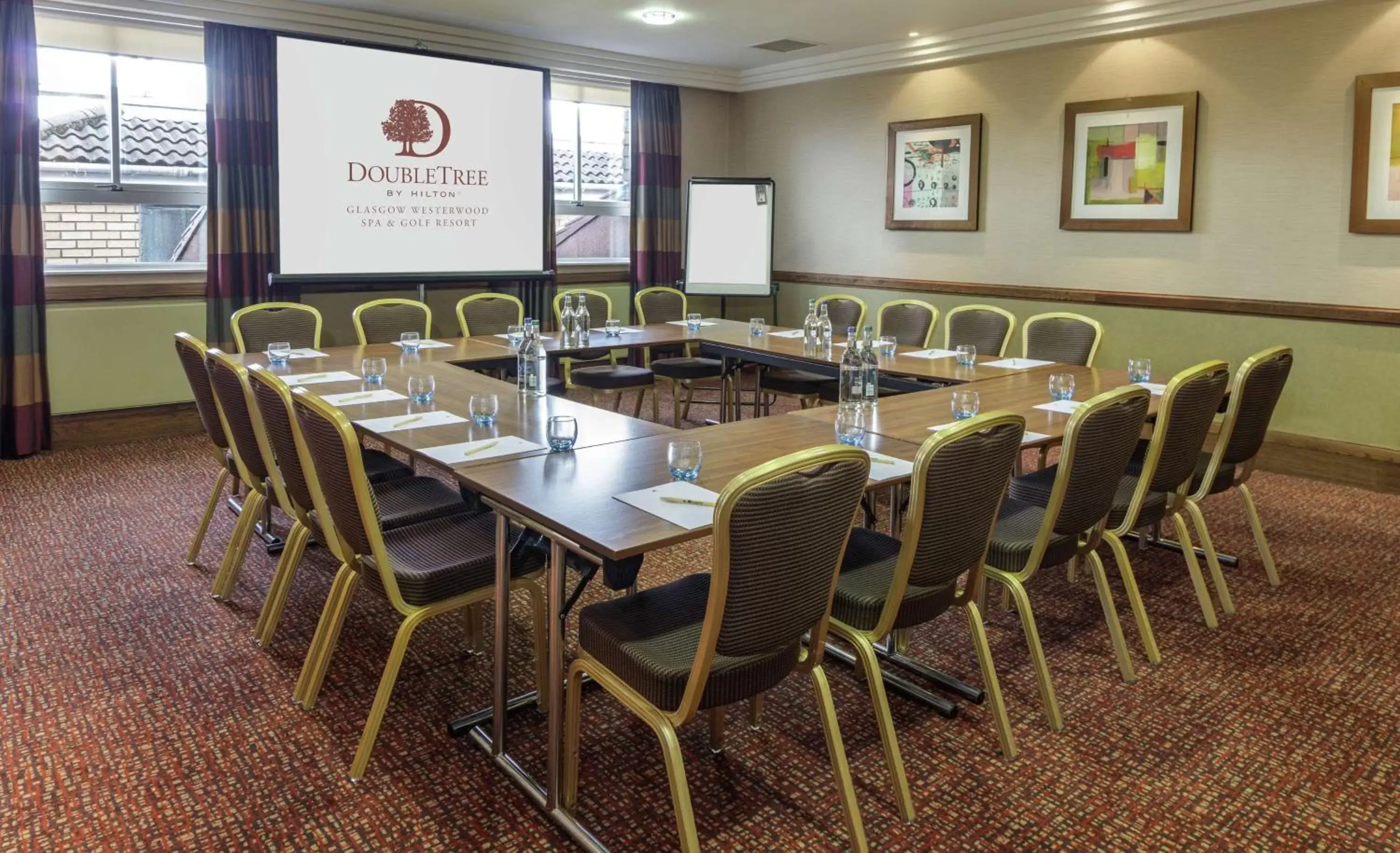 Meeting/conference room in Doubletree By Hilton Glasgow Westerwood Spa & Golf Resort